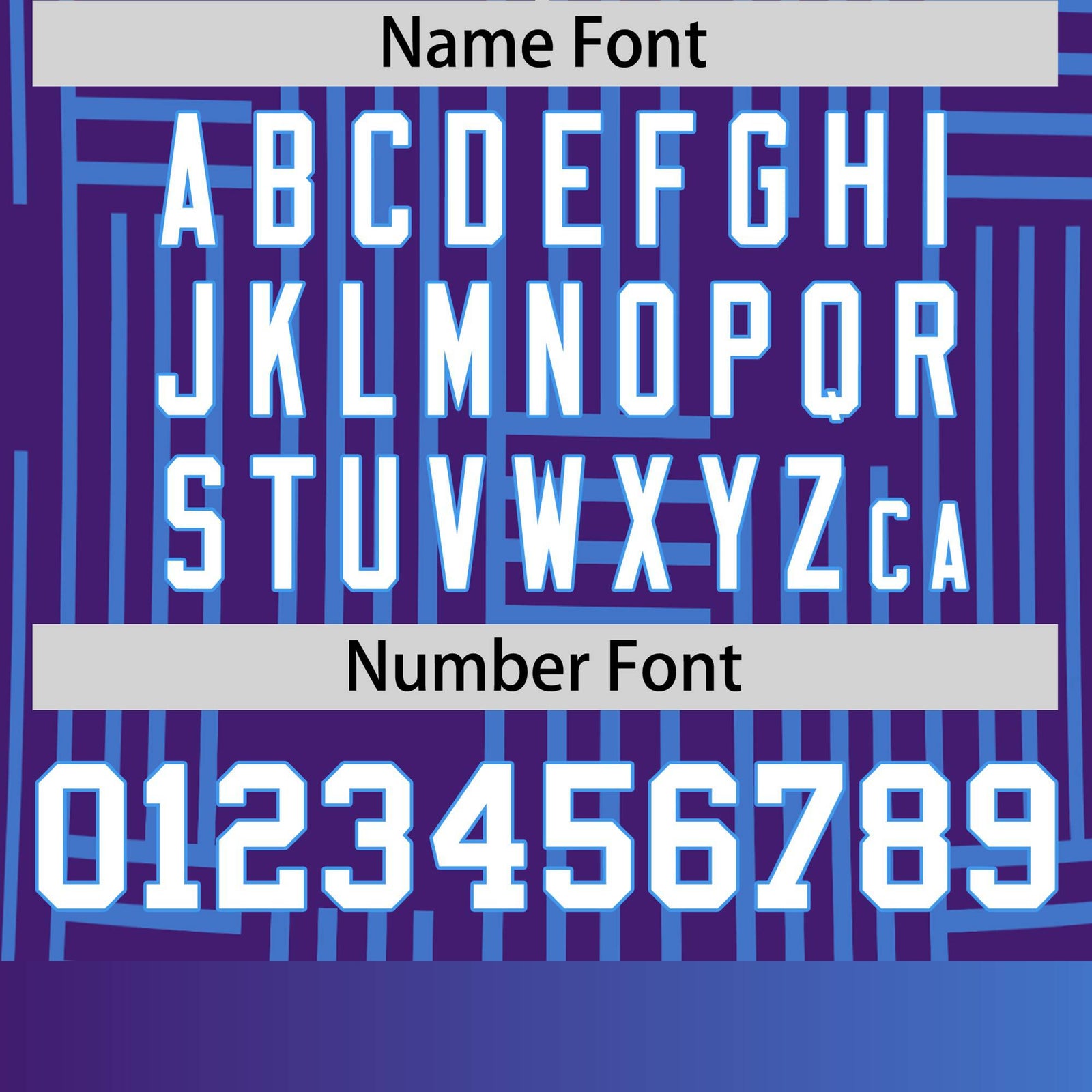 Custom Purple-Powder Blue Personalized Line Pattern Performance T-Shirt