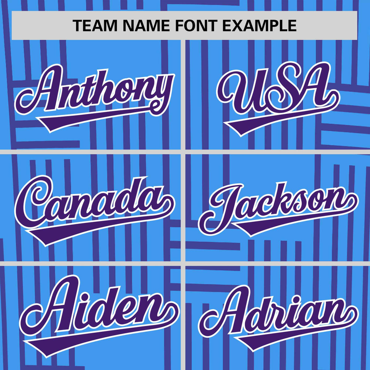 Custom Powder Blue-Purple Personalized Line Pattern Performance T-Shirt