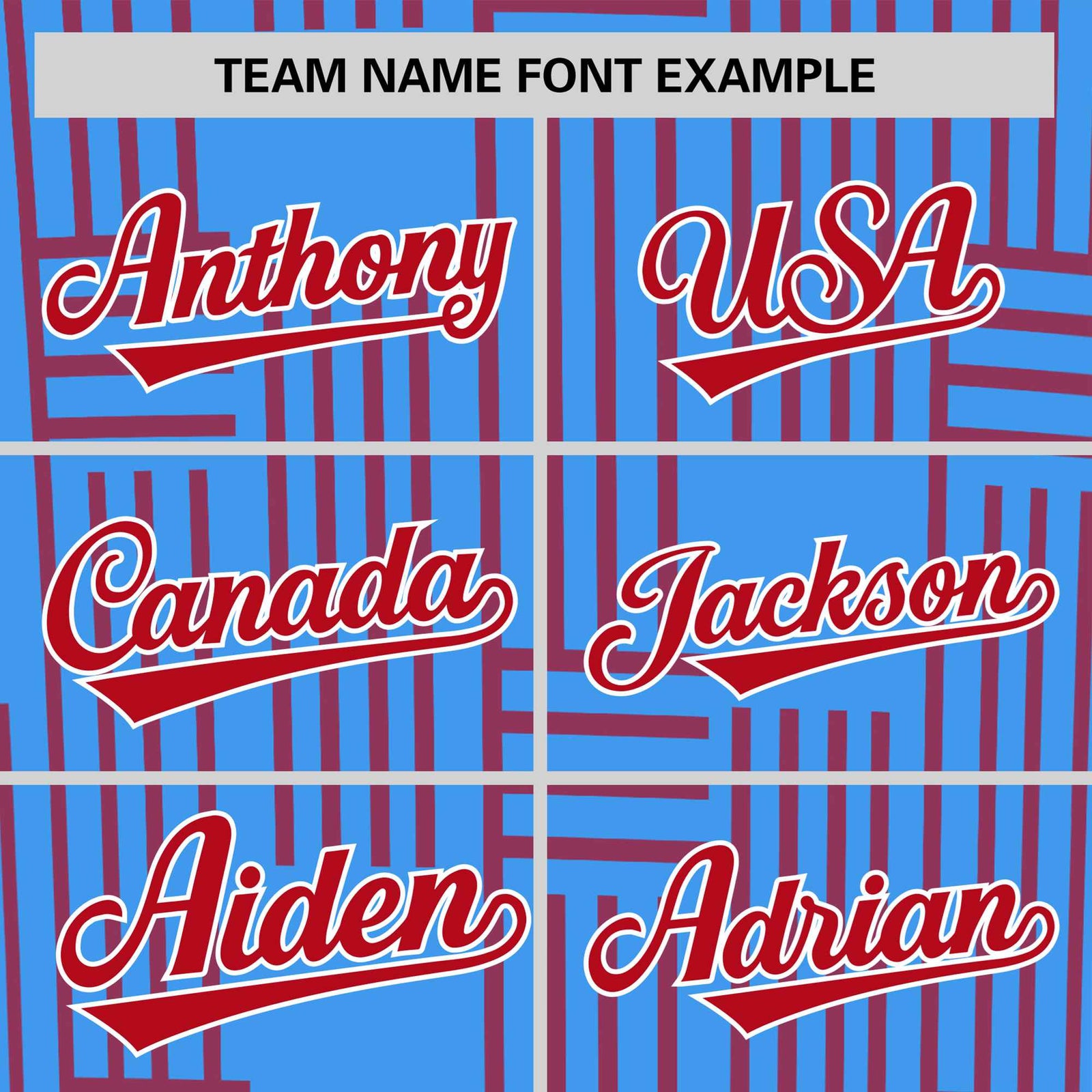 Custom Powder Blue-Red Personalized Line Pattern Performance T-Shirt