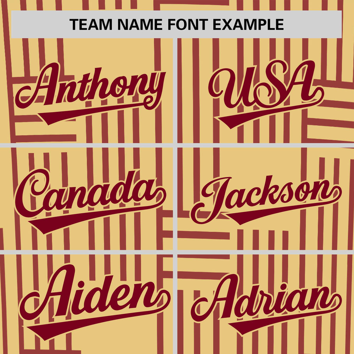 Custom Khaki Crimson Personalized Line Pattern Performance T-Shirt