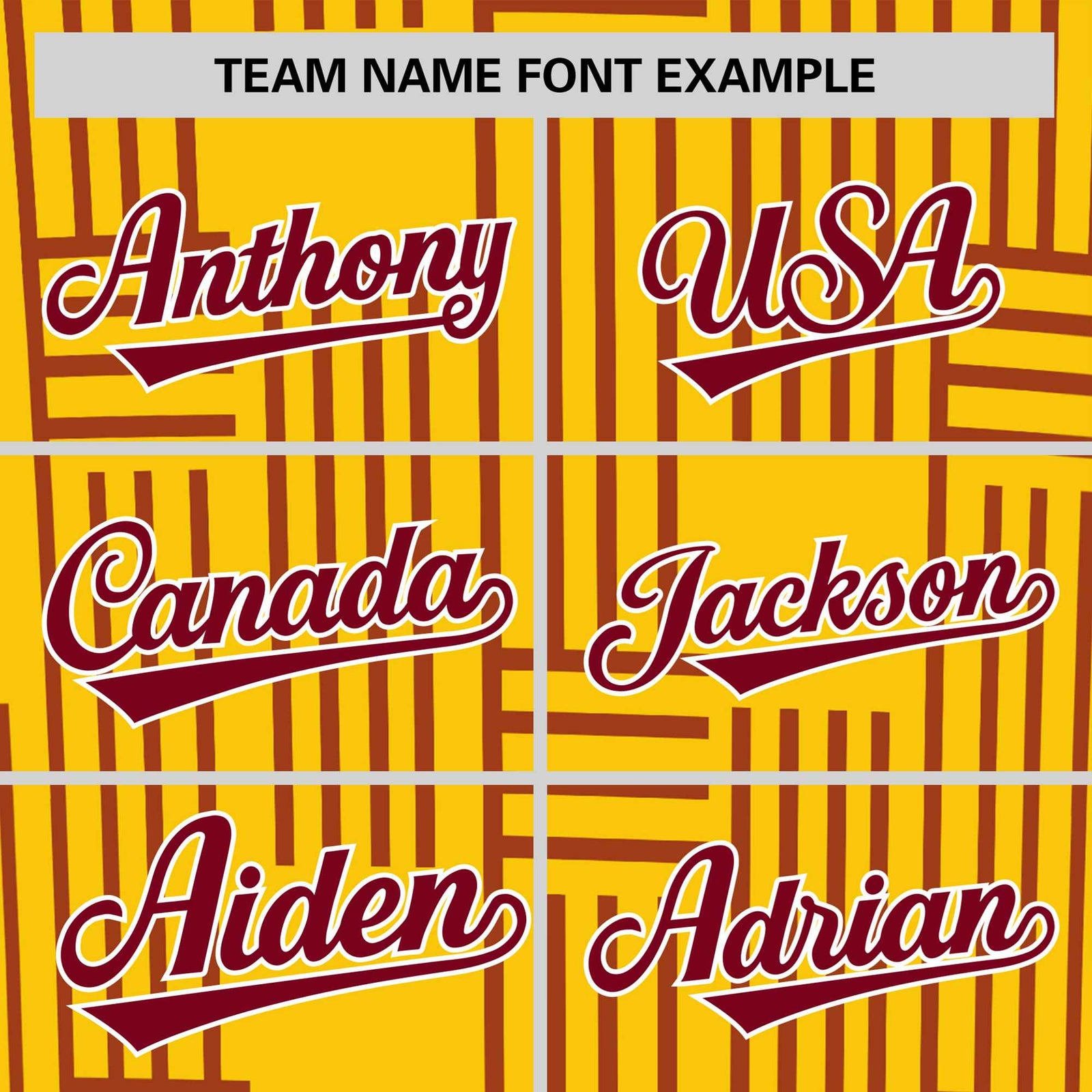 Custom Gold 01 Crimson Personalized Line Pattern Performance T-Shirt