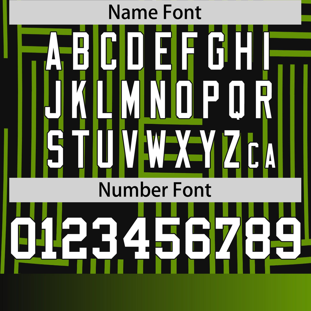 Custom Black-Neon Green Personalized Line Pattern Performance T-Shirt