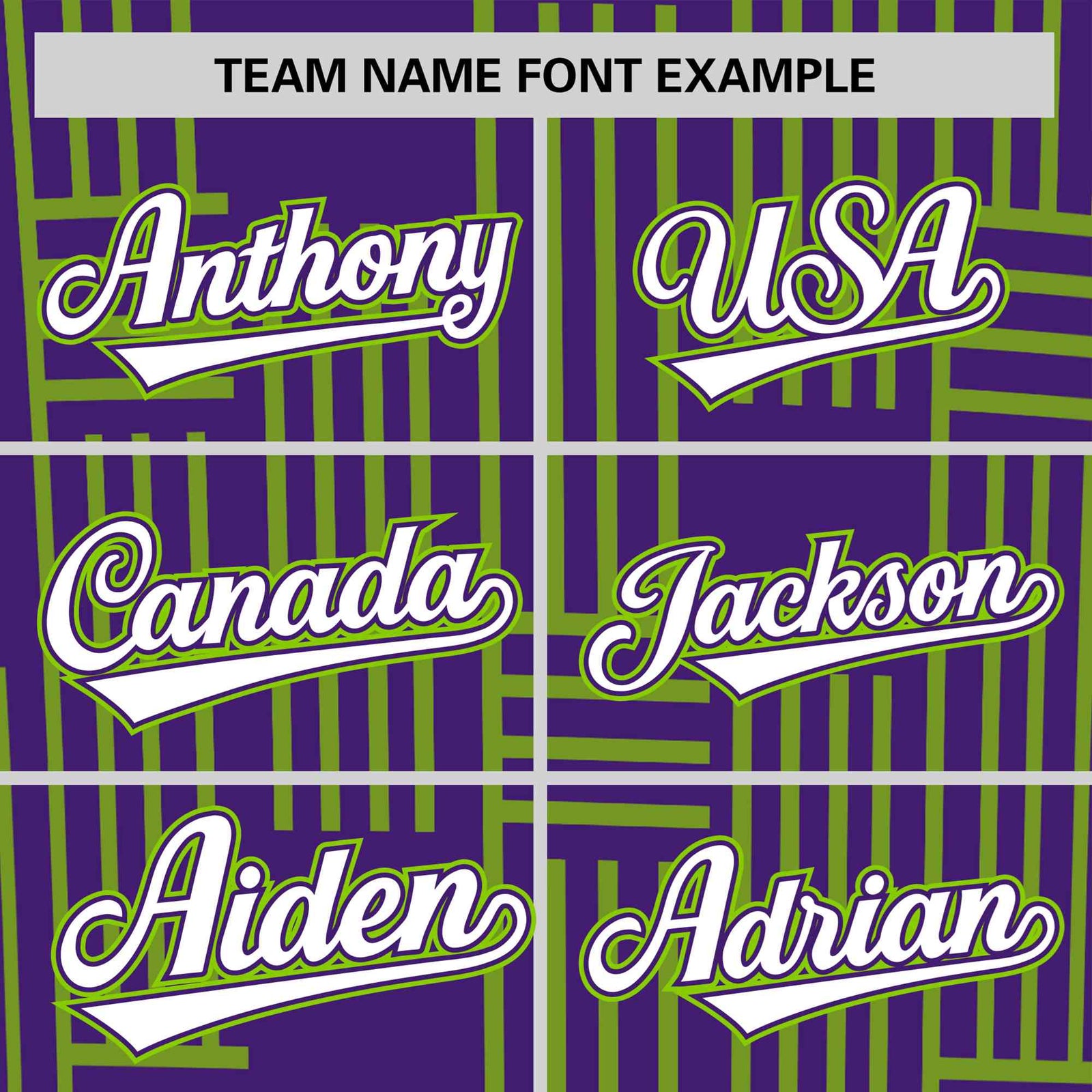 Custom Purple-Neon Green Personalized Line Pattern Performance T-Shirt