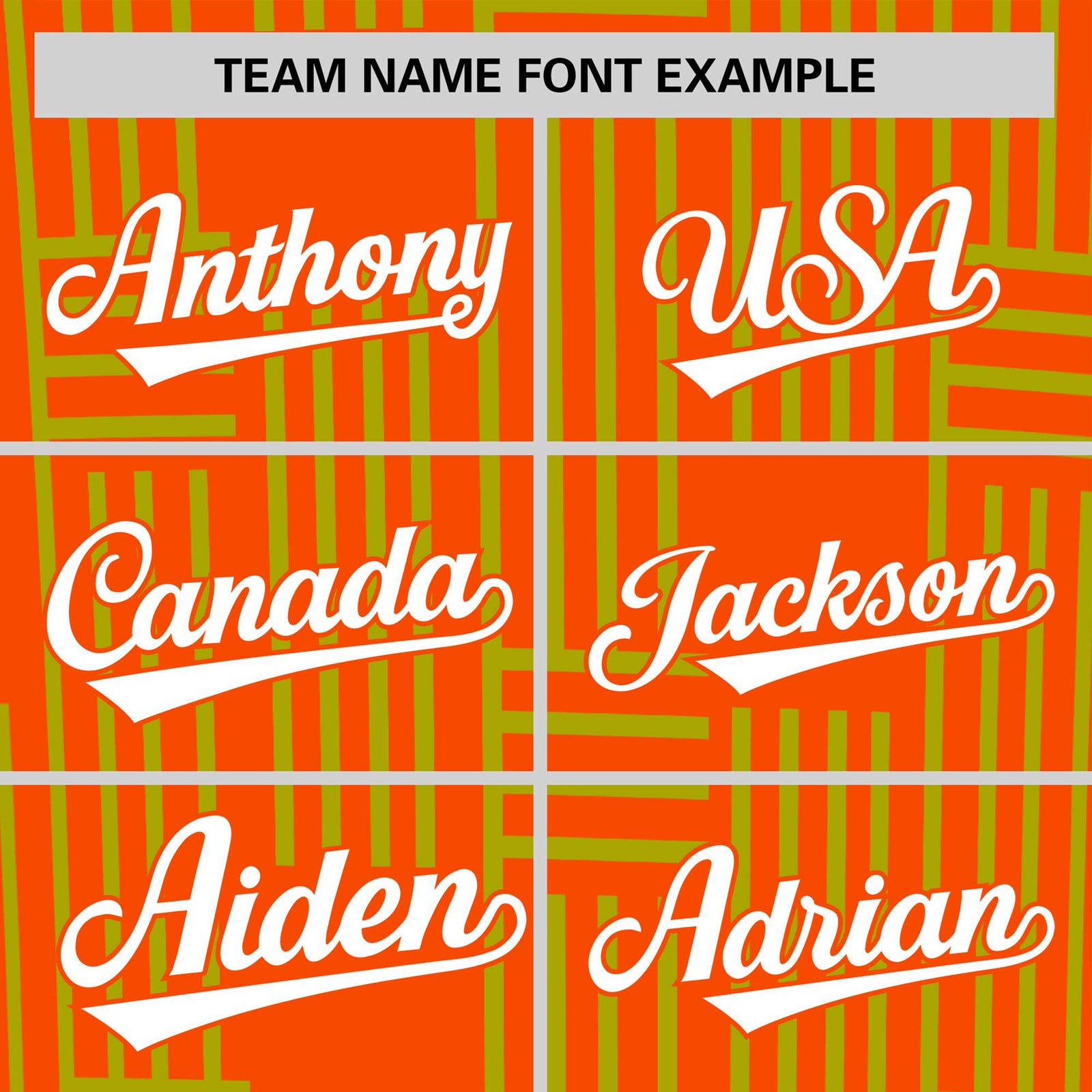 Custom Orange-Neon Green Personalized Line Pattern Performance T-Shirt