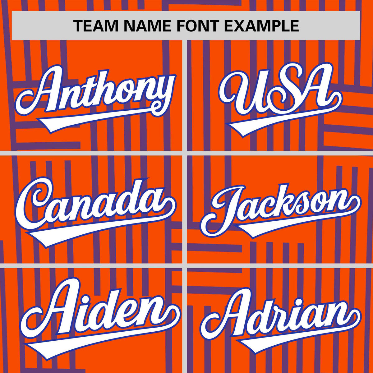 Custom Orange-Royal Blue Personalized Line Pattern Performance T-Shirt