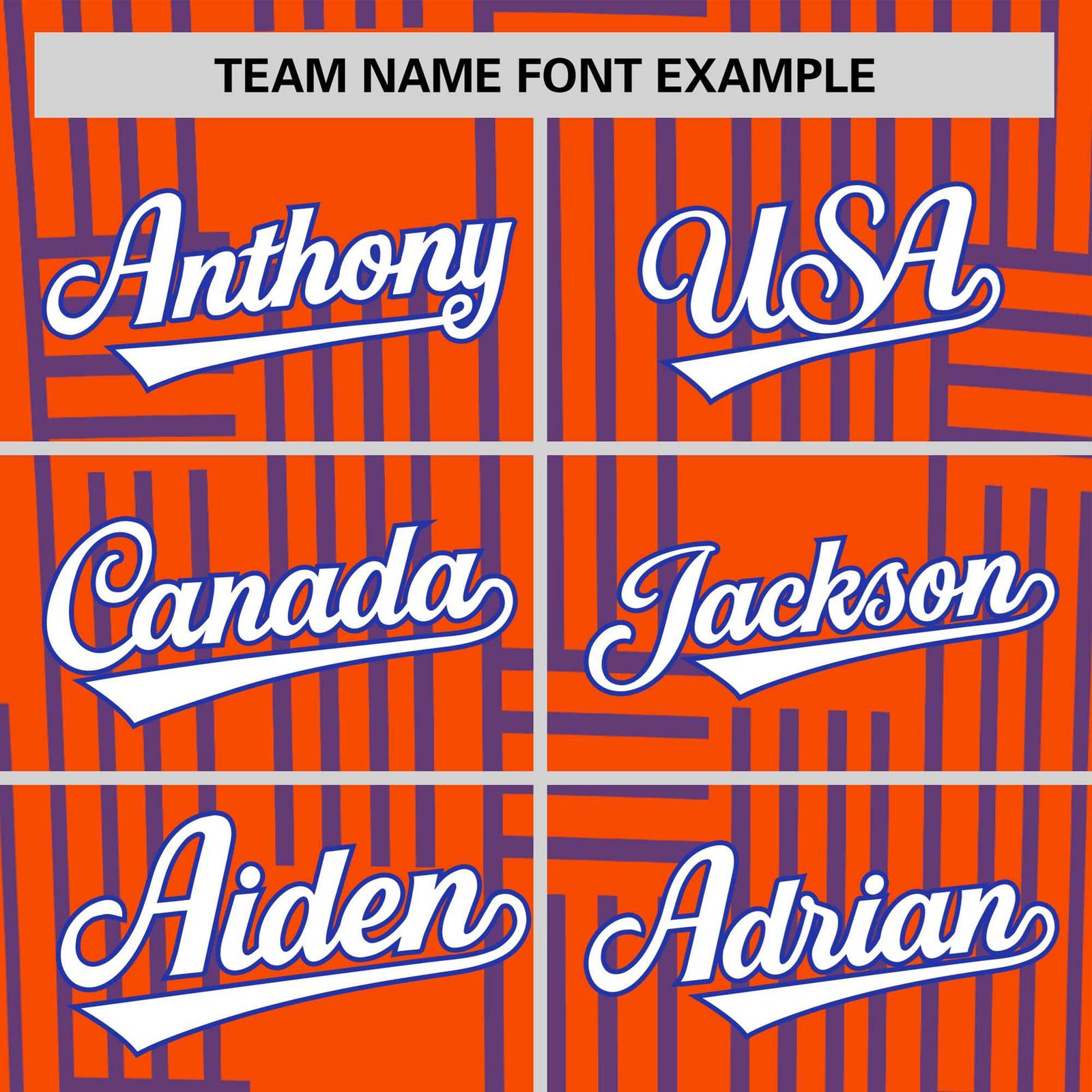 Custom Orange-Royal Blue Personalized Line Pattern Performance T-Shirt