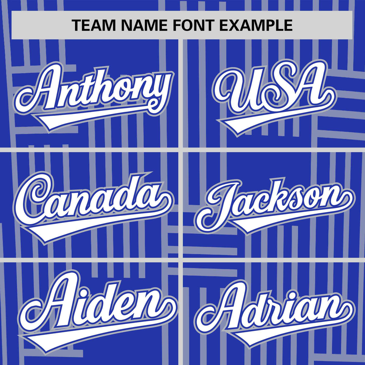Custom Royal Blue-Gray Personalized Line Pattern Performance T-Shirt