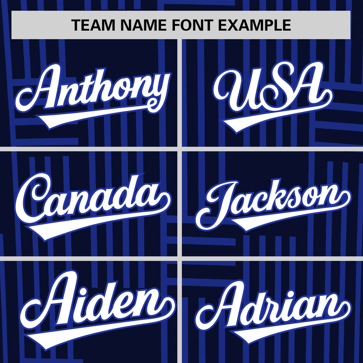 Custom Navy-Royal Blue Personalized Line Pattern Performance T-Shirt
