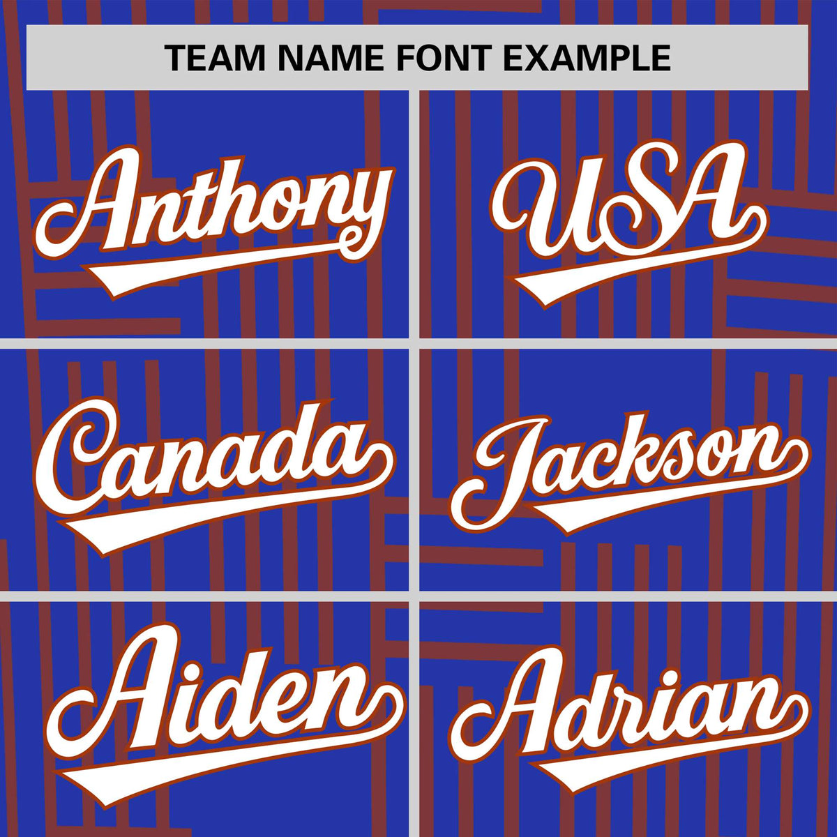 Custom Royal Blue-Texas Orange Personalized Line Pattern Performance T-Shirt