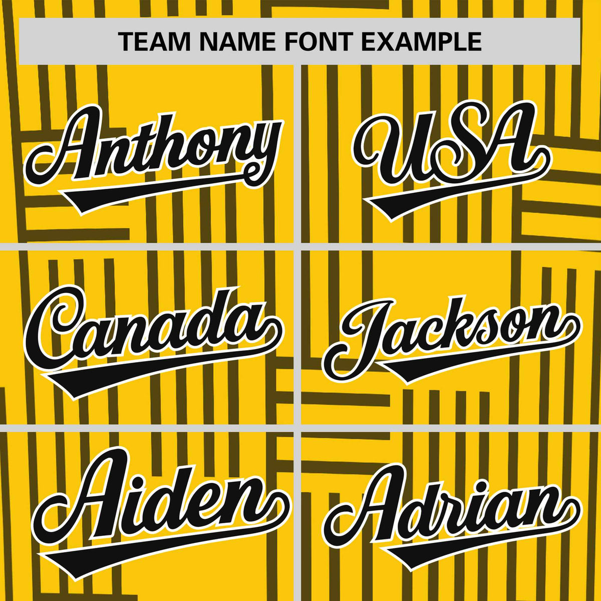 Custom Gold01 Black Personalized Line Pattern Performance T-Shirt