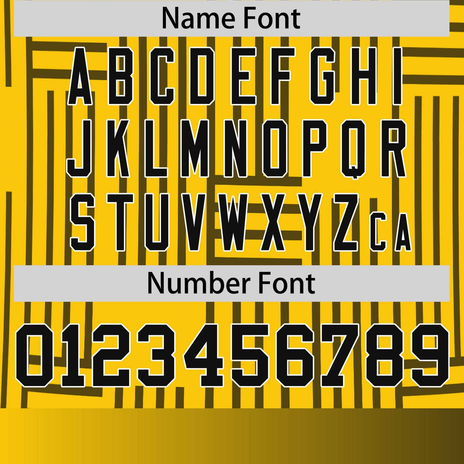 Custom Gold01 Black Personalized Line Pattern Performance T-Shirt