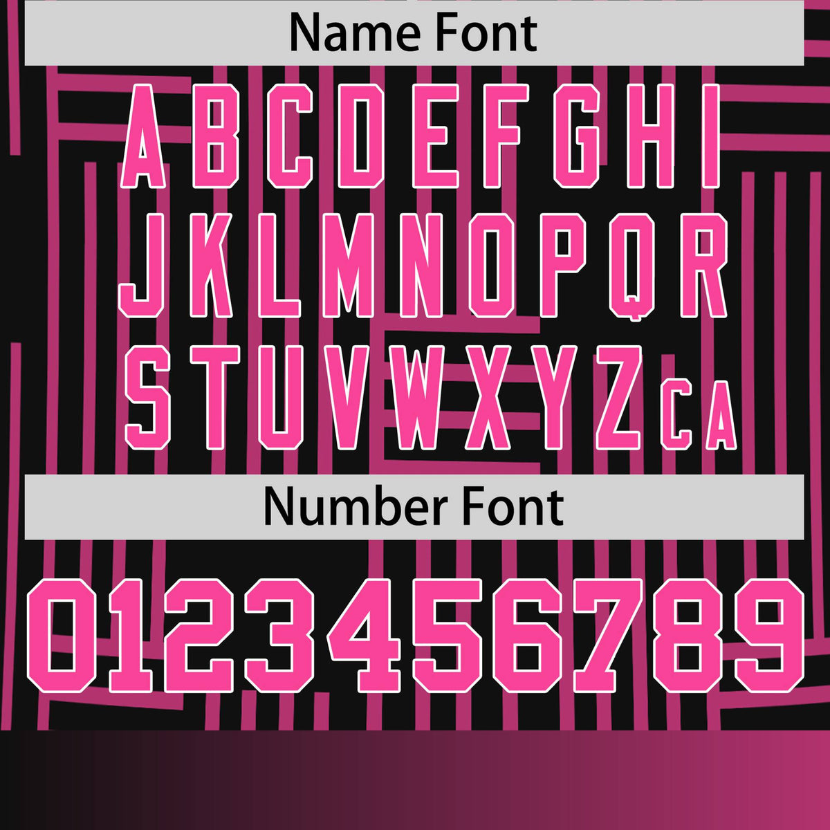 Custom Black Pink Personalized Line Pattern Performance T-Shirt