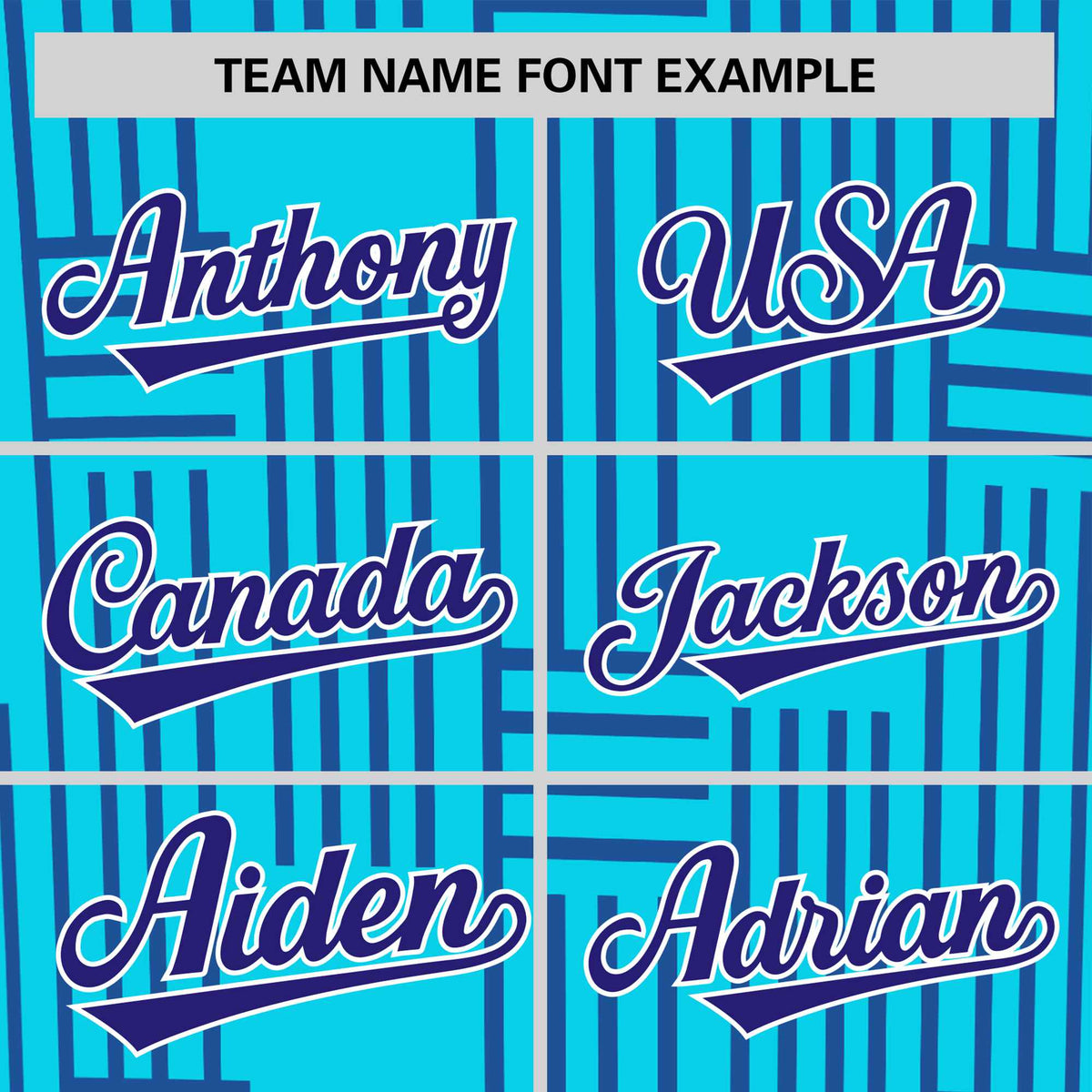 Custom Sky Blue-Purple Personalized Line Pattern Performance T-Shirt