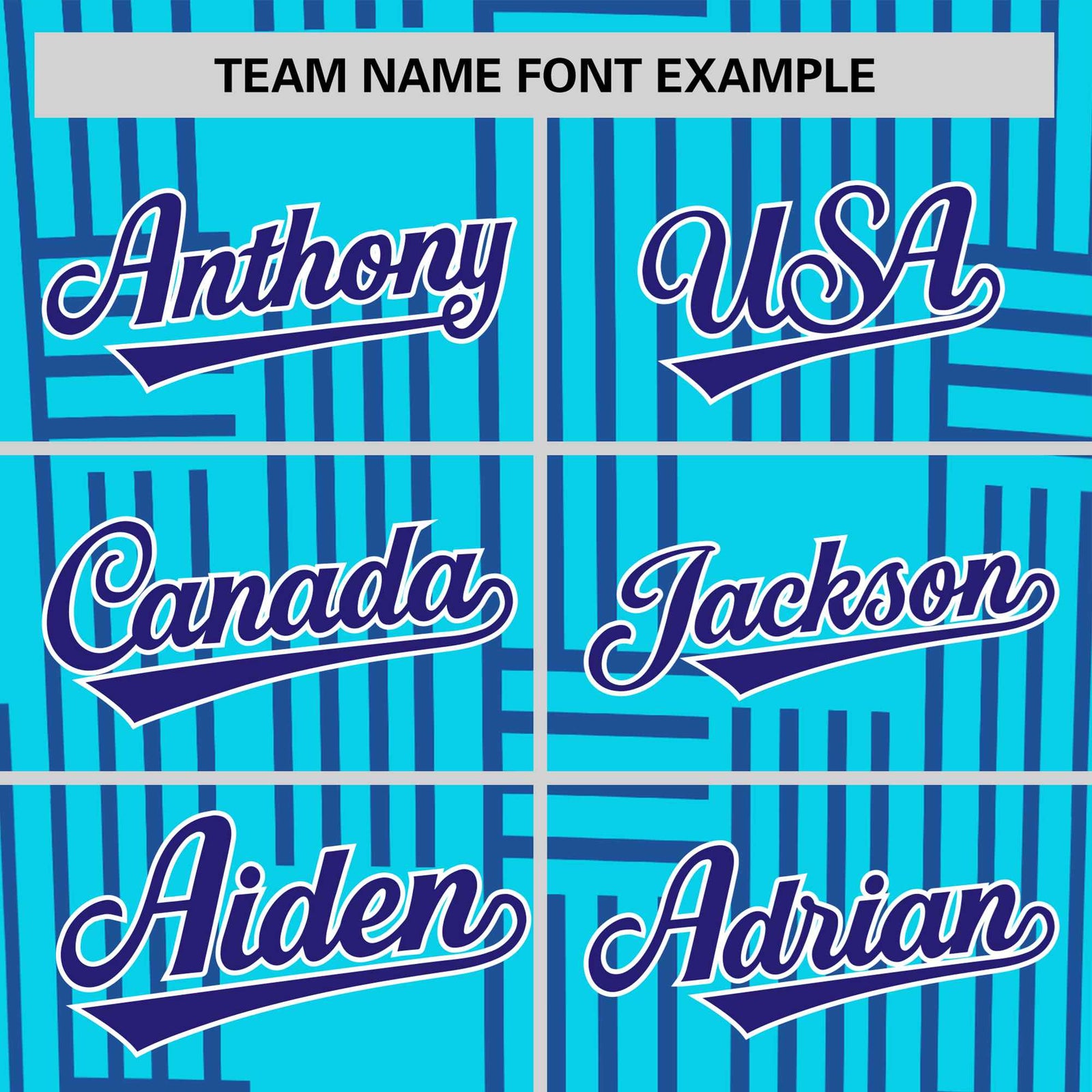 Custom Sky Blue-Purple Personalized Line Pattern Performance T-Shirt