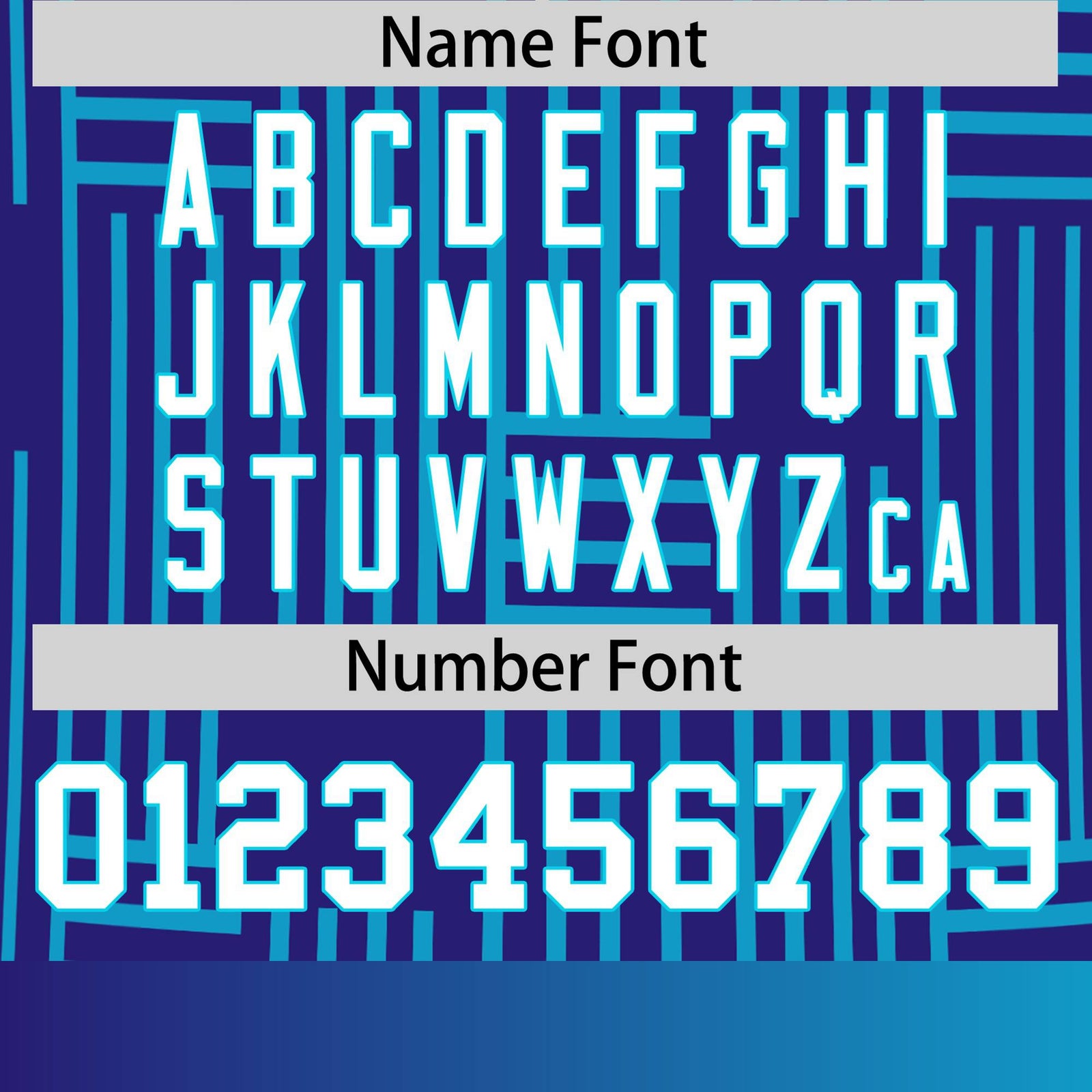 Custom Purple-Sky Blue Personalized Line Pattern Performance T-Shirt