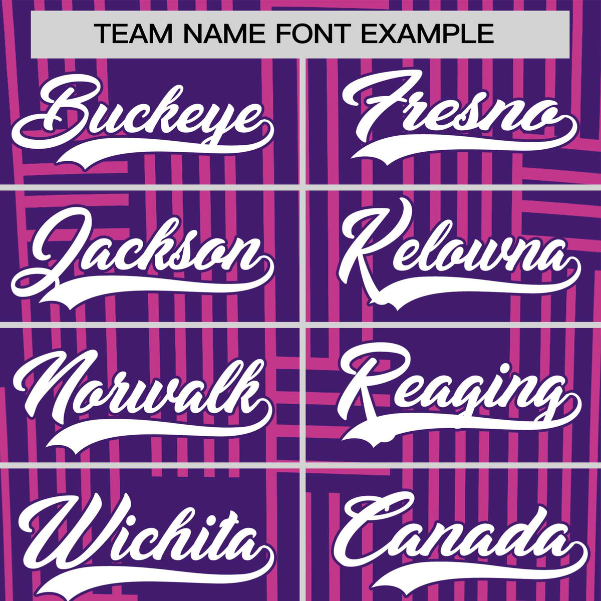 Custom Purple Pink Personalized Line Pattern Performance T-Shirt