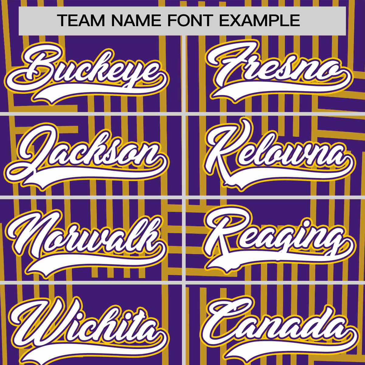 Custom Purple Gold 01 Personalized Line Pattern Performance T-Shirt