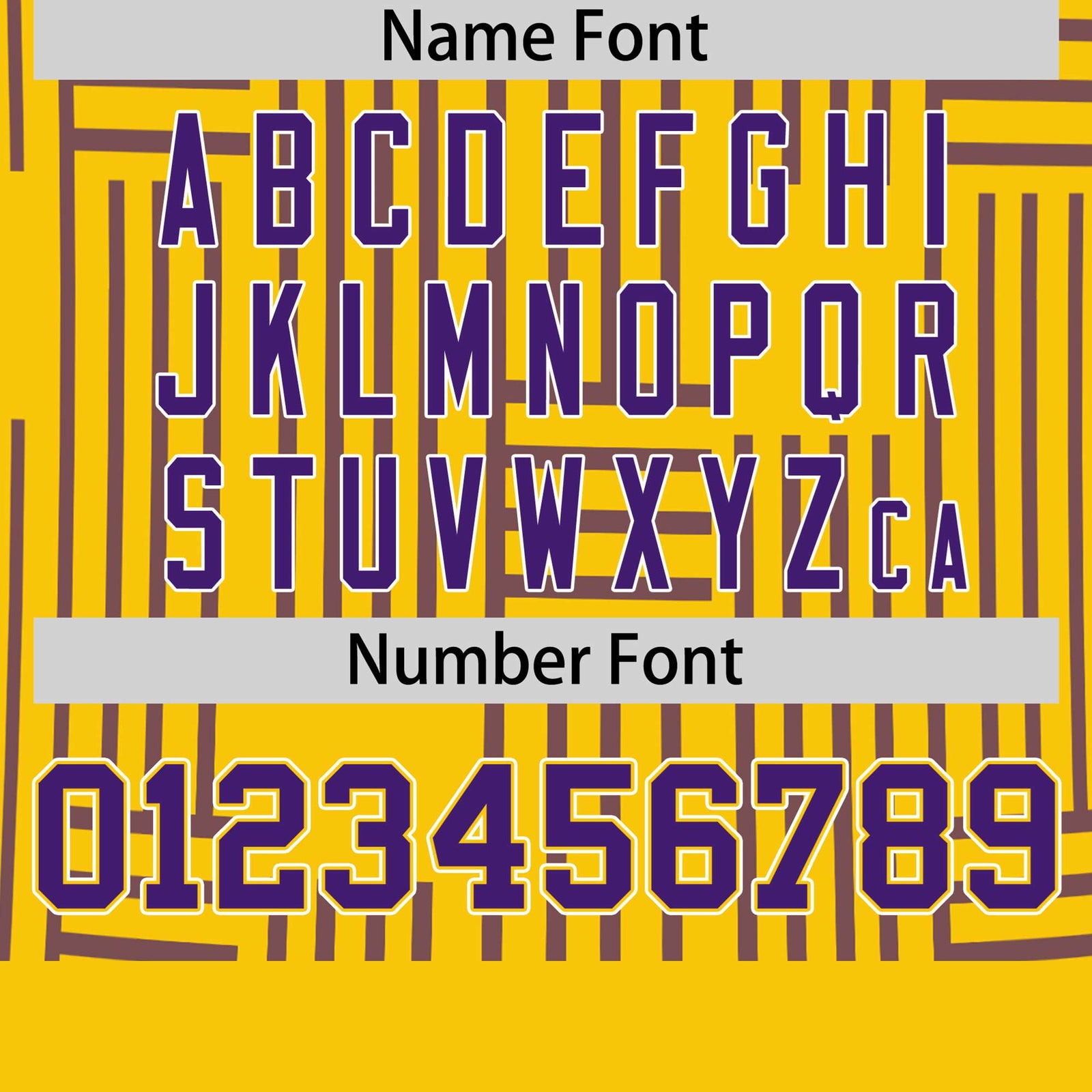 Custom Gold 01 Purple Personalized Line Pattern Performance T-Shirt