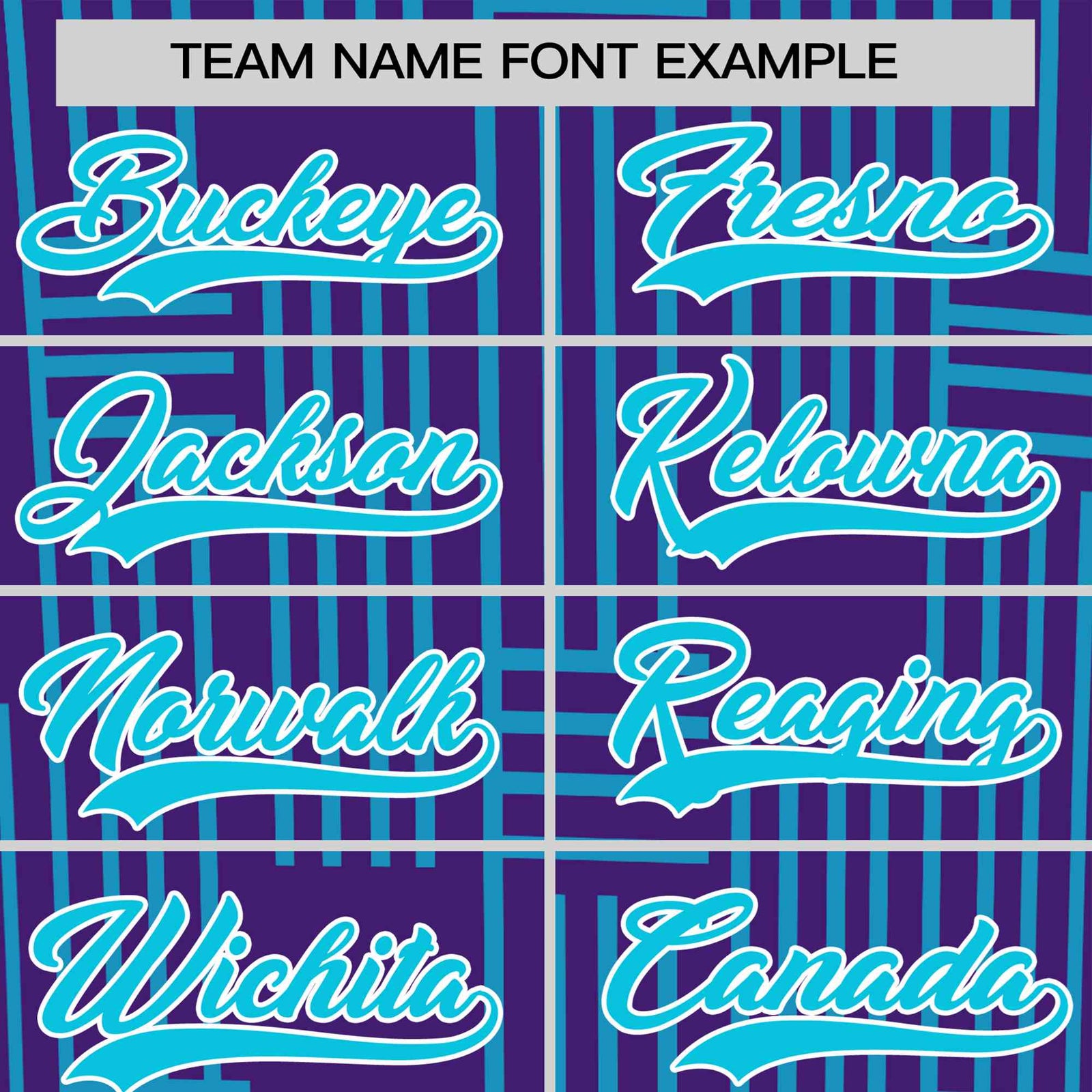 Custom Purple-Sky Blue Personalized Line Pattern Performance T-Shirt