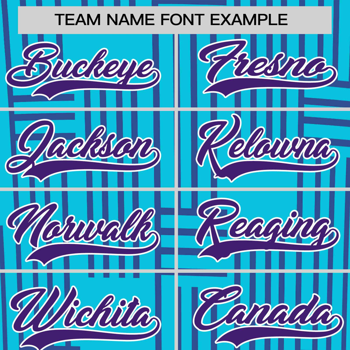 Custom Sky Blue-Purple Personalized Line Pattern Performance T-Shirt