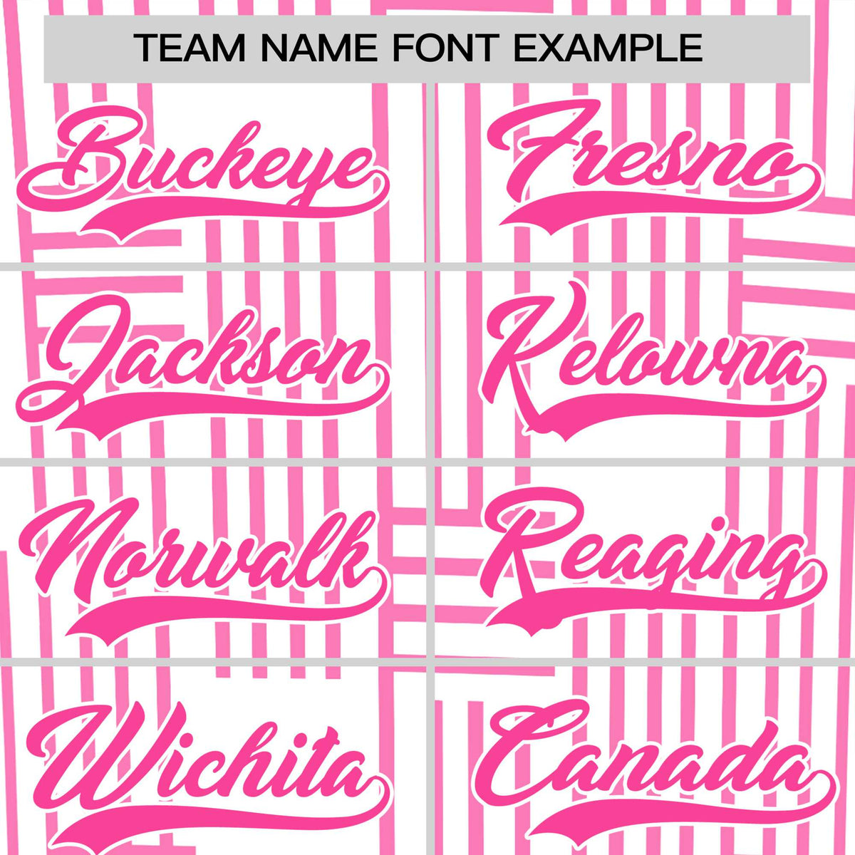 Custom White Pink Personalized Line Pattern Performance T-Shirt