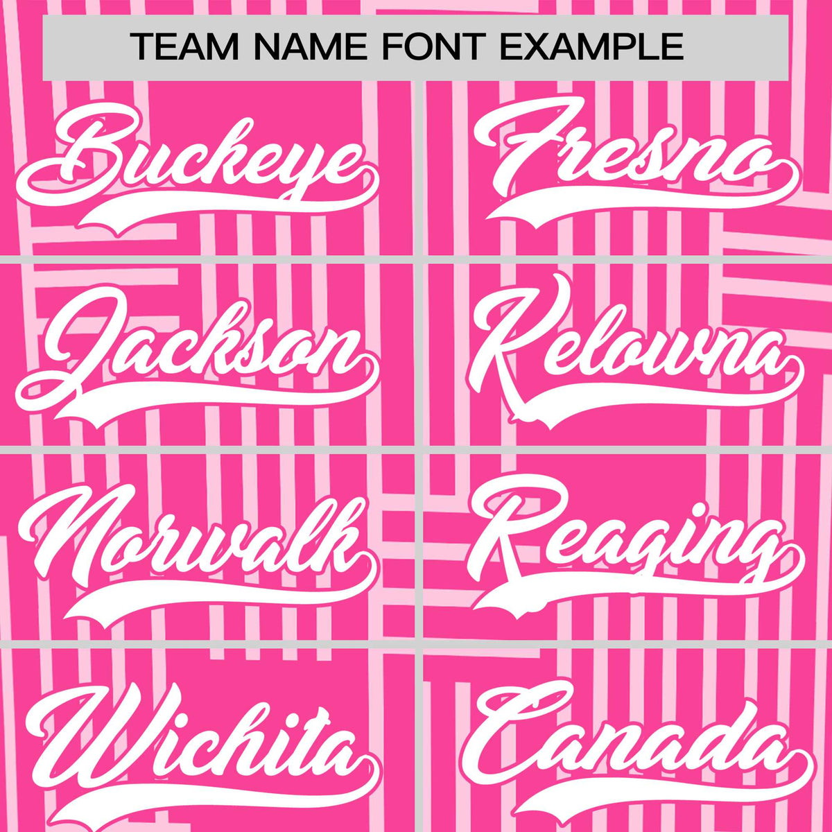 Custom Pink White Personalized Line Pattern Performance T-Shirt