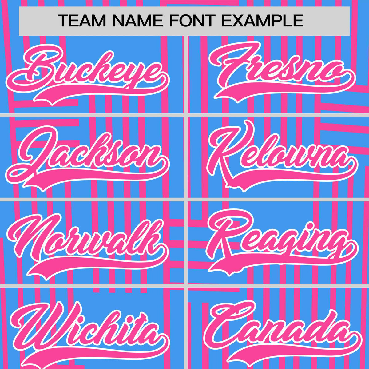 Custom Powder Blue-Pink Personalized Line Pattern Performance T-Shirt