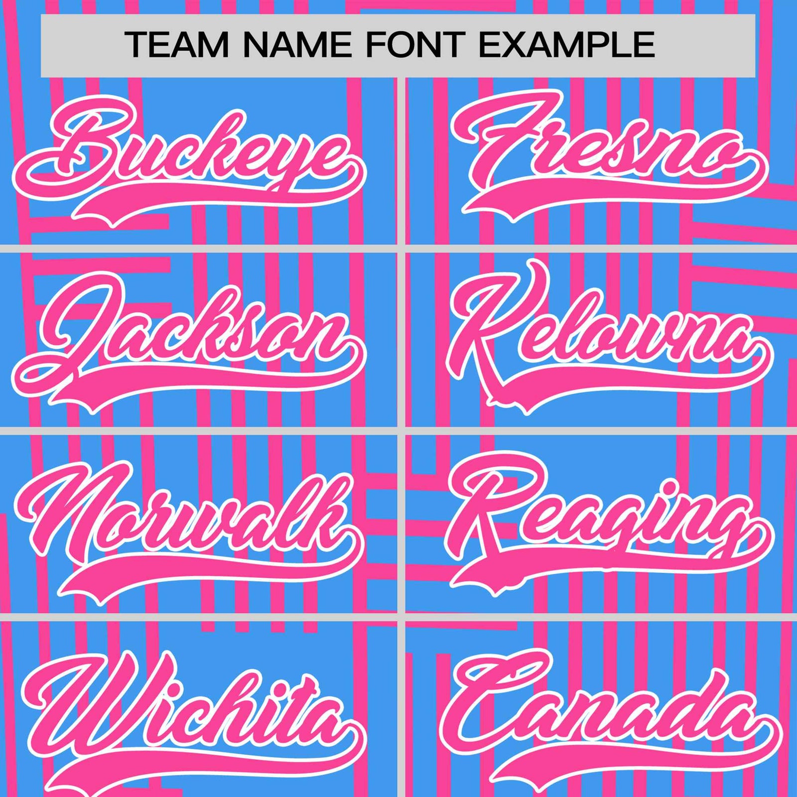 Custom Powder Blue-Pink Personalized Line Pattern Performance T-Shirt