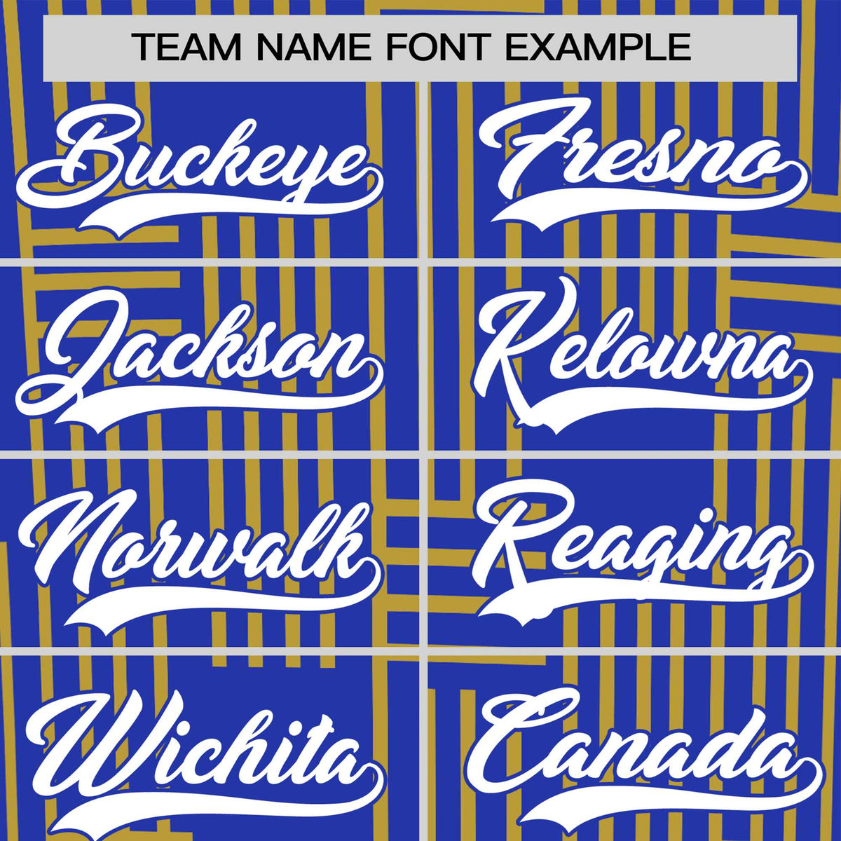Custom Royal Blue-Gold 01 Personalized Line Pattern Performance T-Shirt