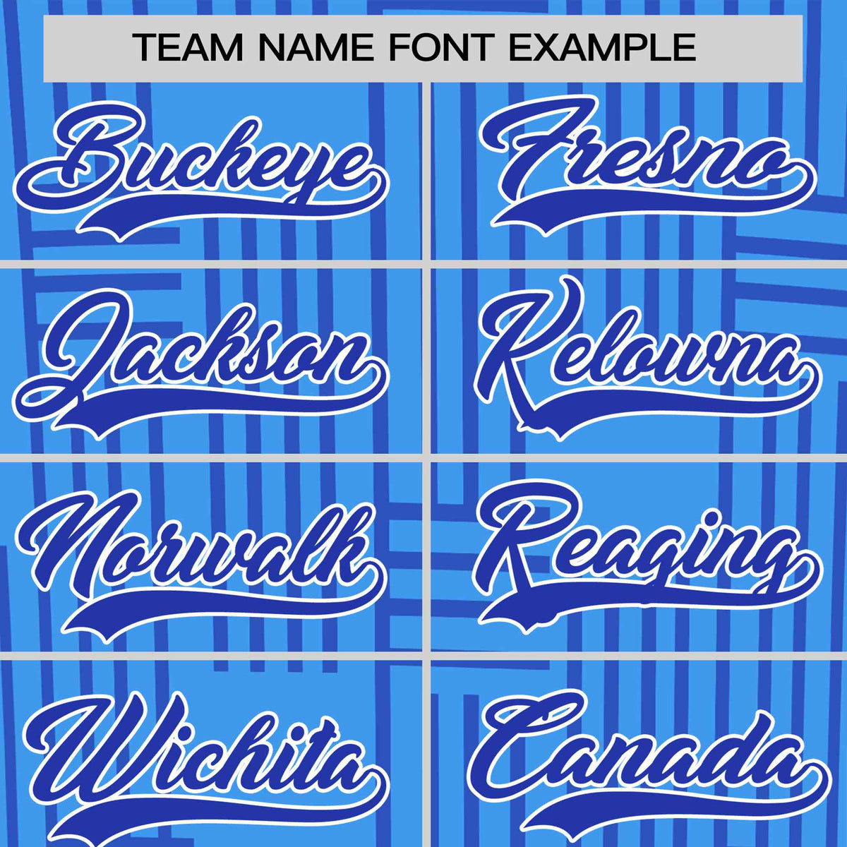 Custom Powder Blue-Royal Blue Personalized Line Pattern Performance T-Shirt