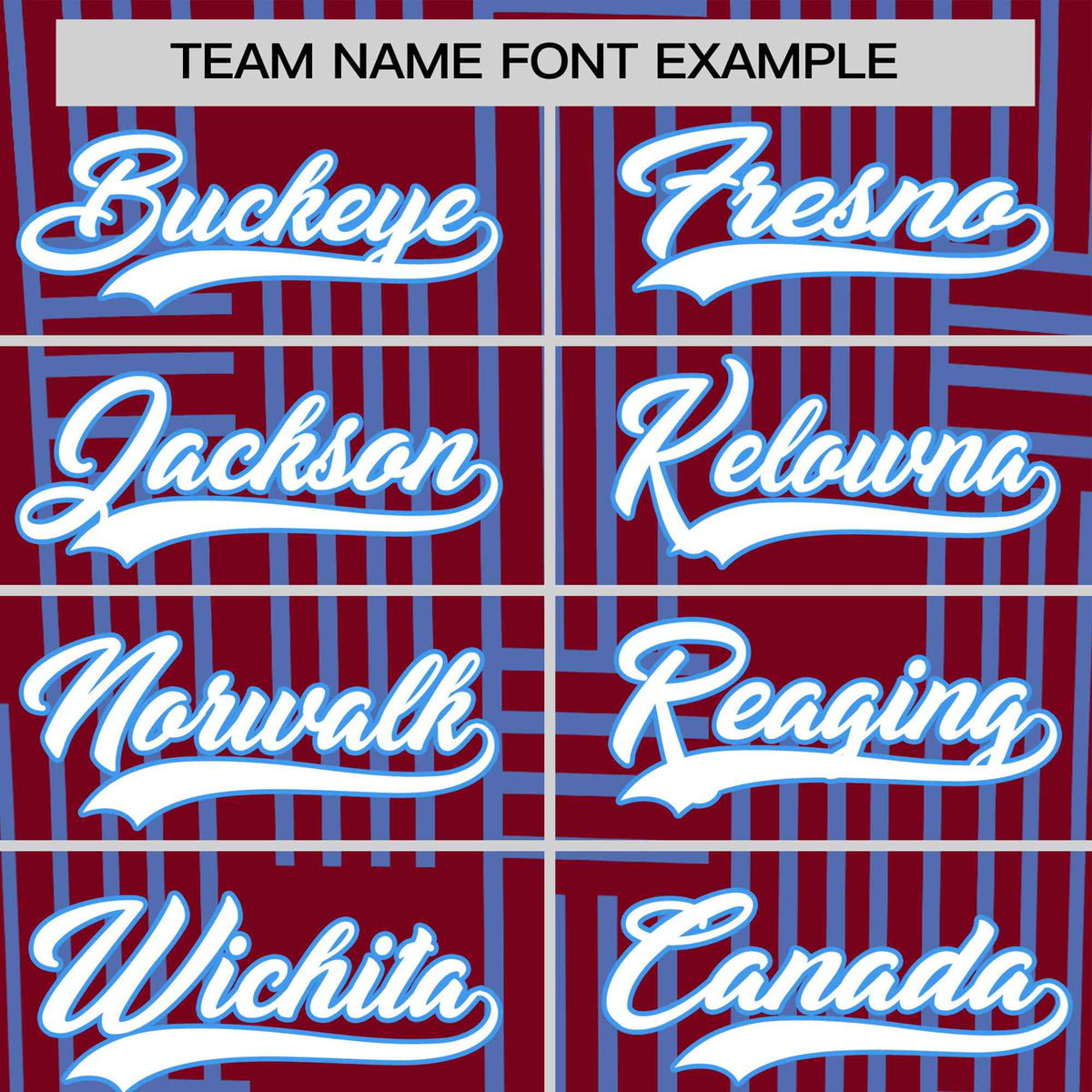 Custom Crimson-Powder Blue Personalized Line Pattern Performance T-Shirt