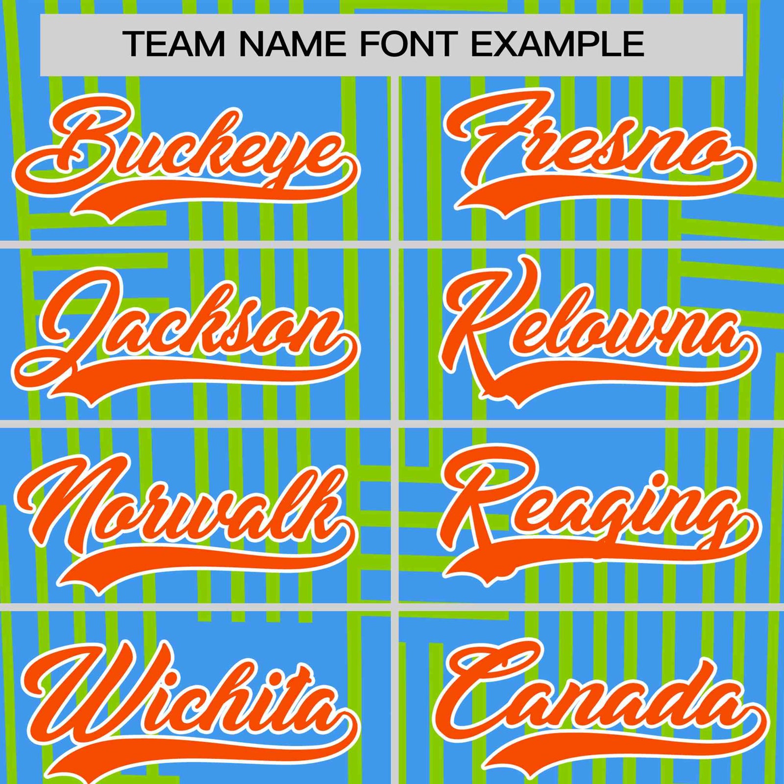 Custom Powder Blue-Neon Green Personalized Line Pattern Performance T-Shirt