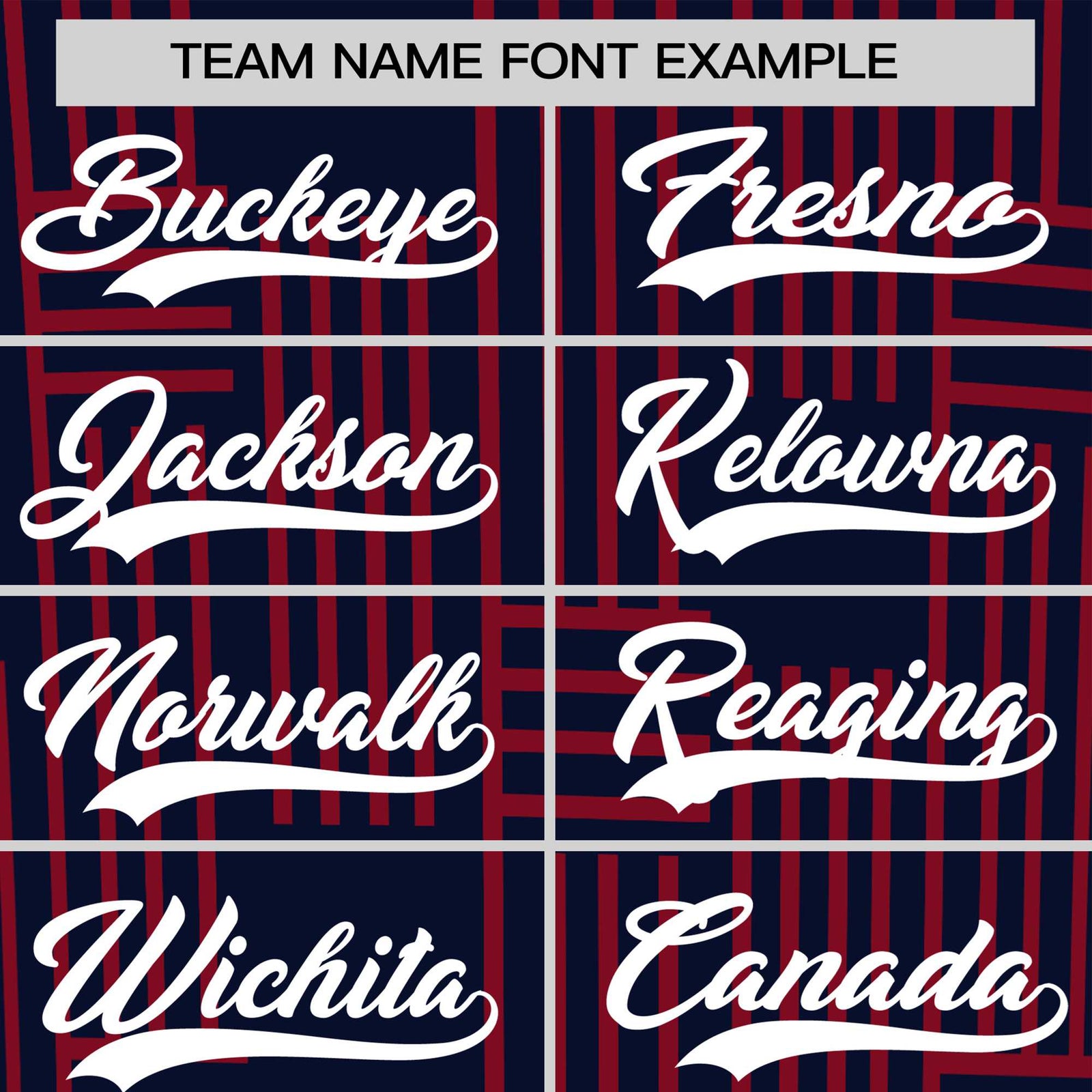 Custom Navy Red Personalized Line Pattern Performance T-Shirt