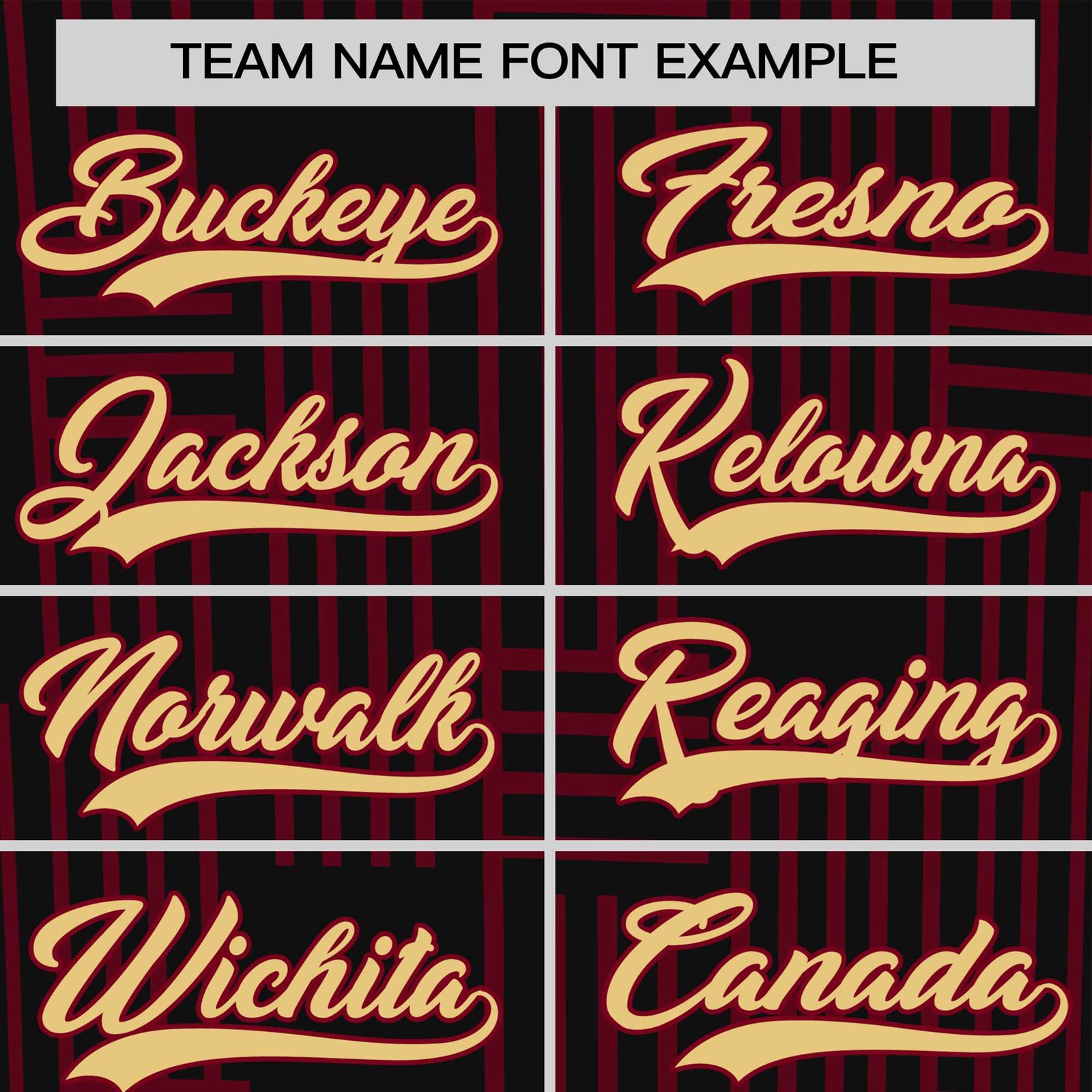 Custom Black Crimson Personalized Line Pattern Performance T-Shirt