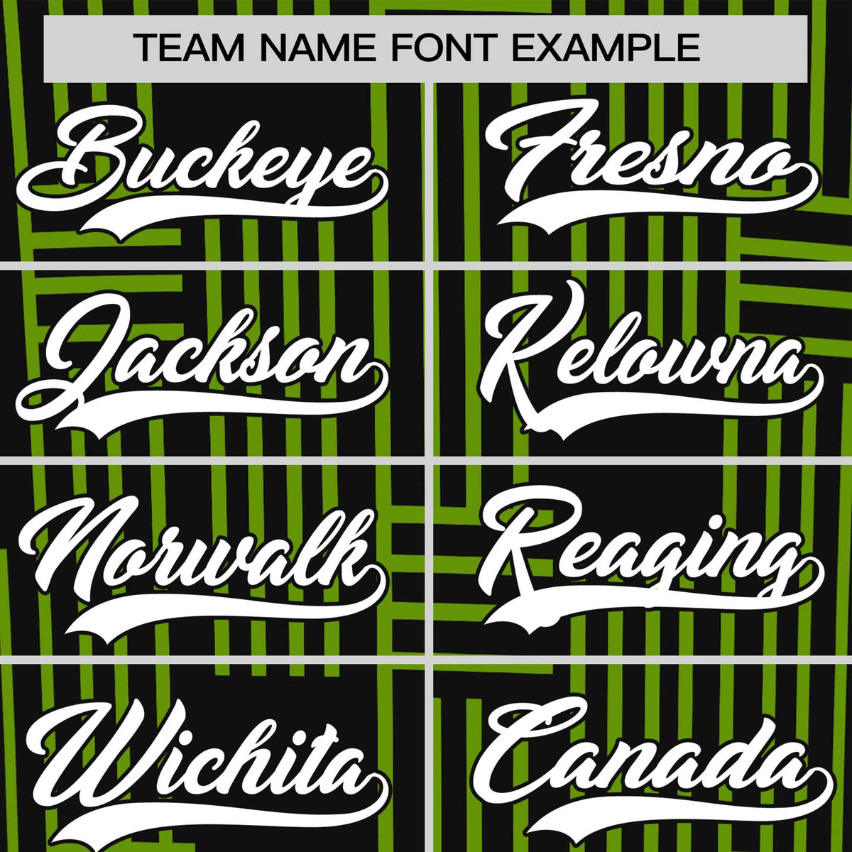 Custom Black-Neon Green Personalized Line Pattern Performance T-Shirt