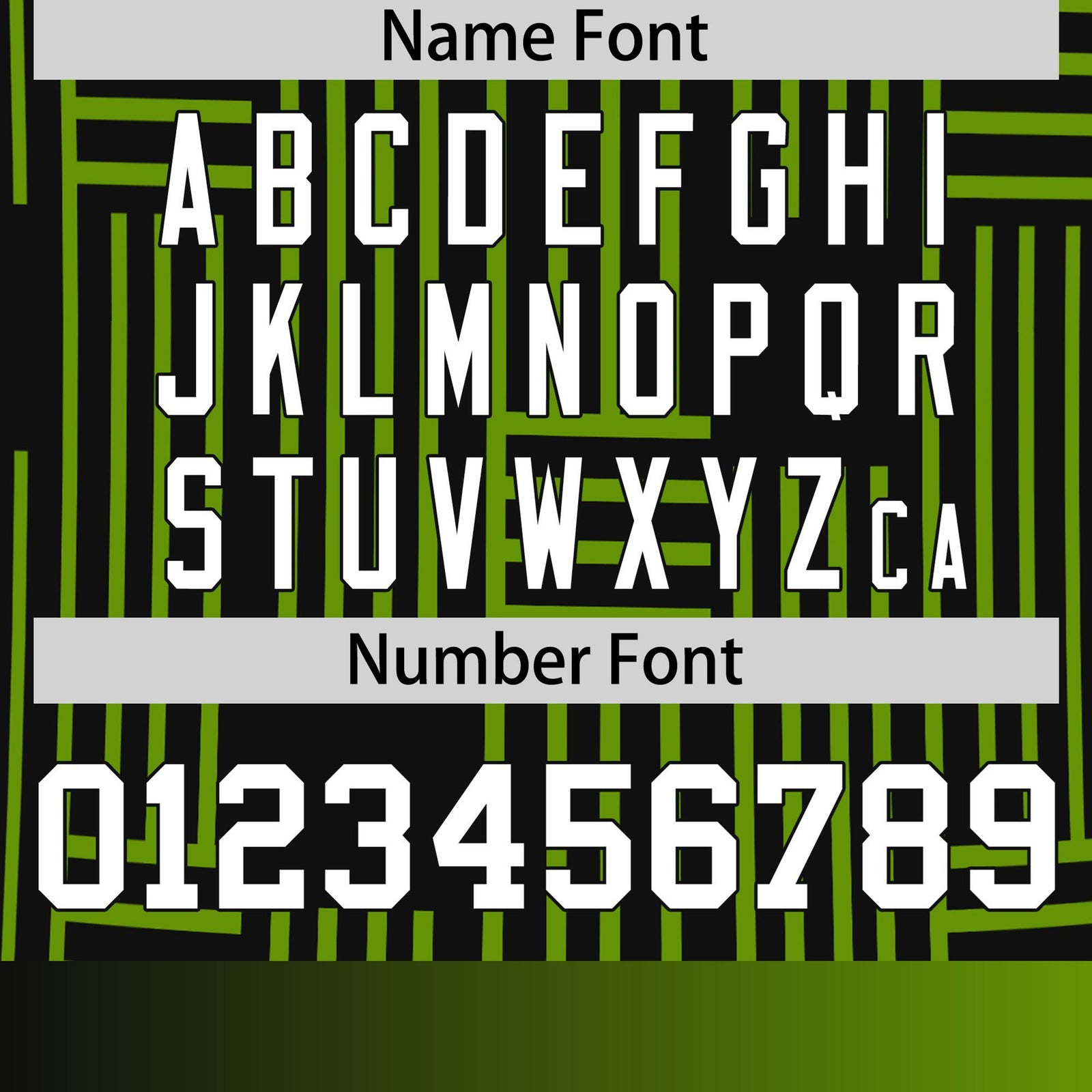 Custom Black-Neon Green Personalized Line Pattern Performance T-Shirt