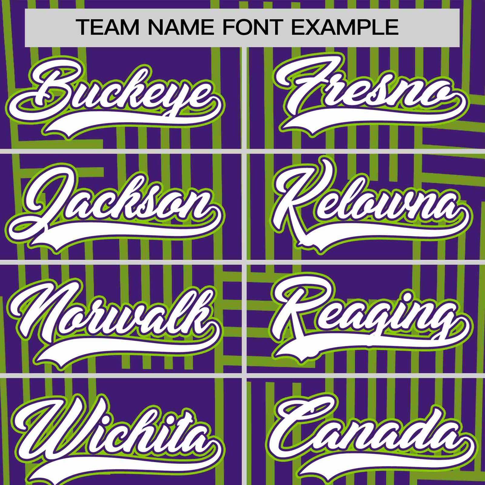 Custom Purple-Neon Green Personalized Line Pattern Performance T-Shirt