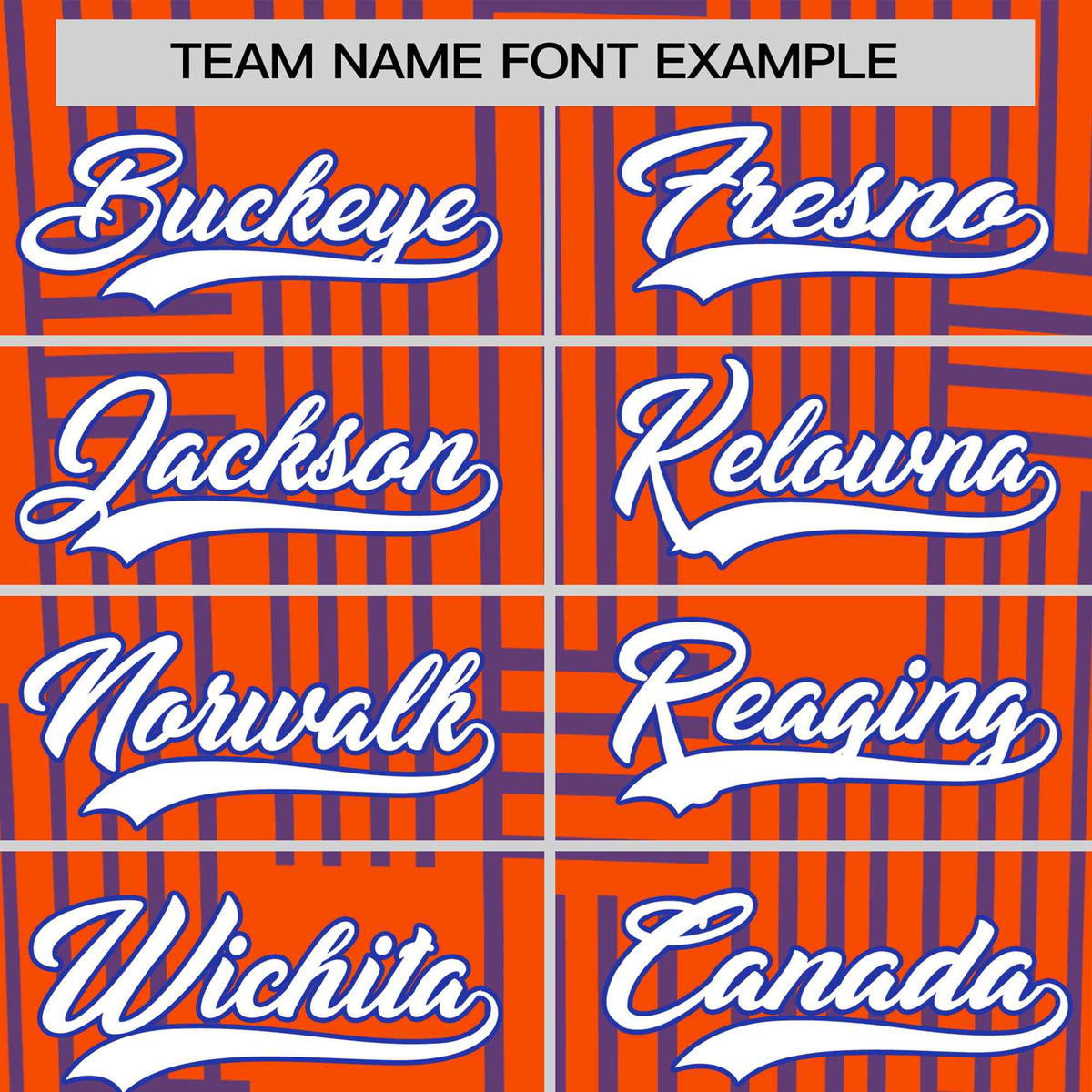 Custom Orange-Royal Blue Personalized Line Pattern Performance T-Shirt