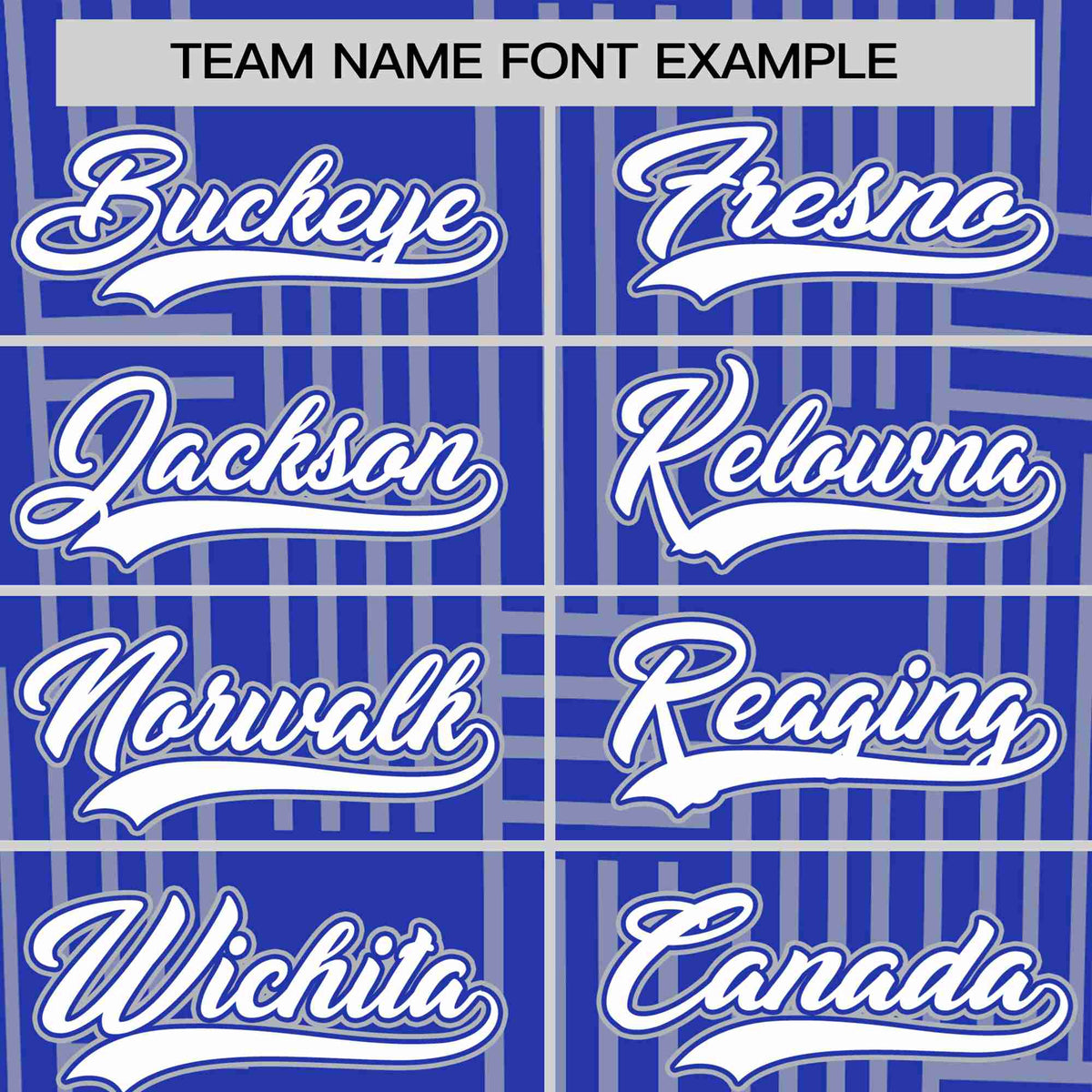 Custom Royal Blue-Gray Personalized Line Pattern Performance T-Shirt