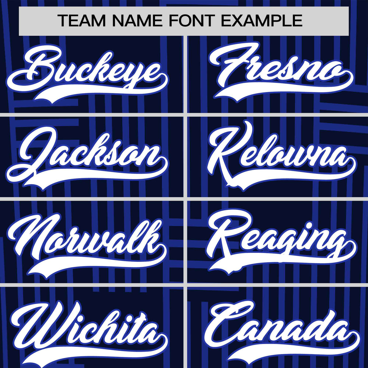 Custom Navy-Royal Blue Personalized Line Pattern Performance T-Shirt