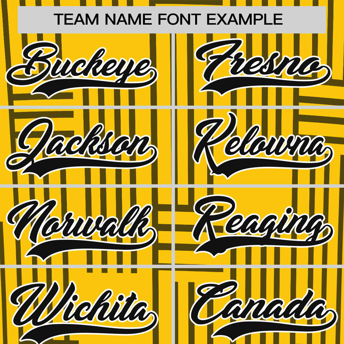 Custom Gold01 Black Personalized Line Pattern Performance T-Shirt