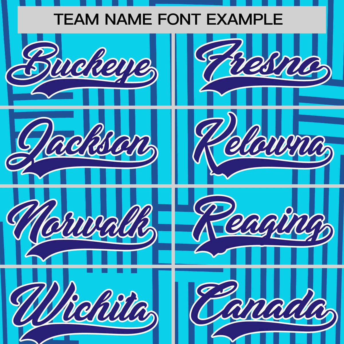 Custom Sky Blue-Purple Personalized Line Pattern Performance T-Shirt