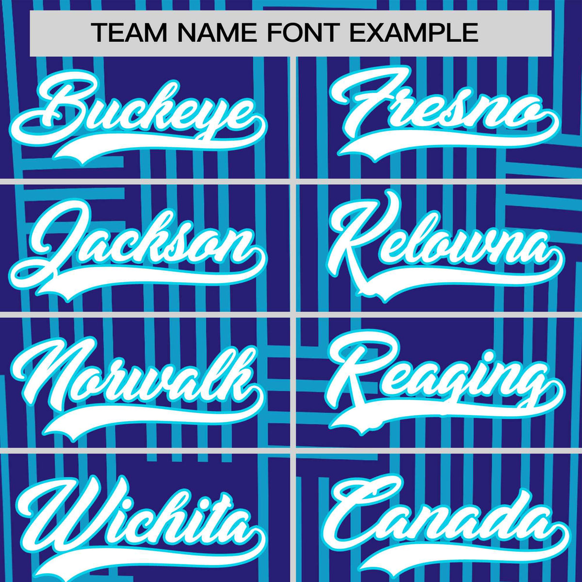 Custom Purple-Sky Blue Personalized Line Pattern Performance T-Shirt