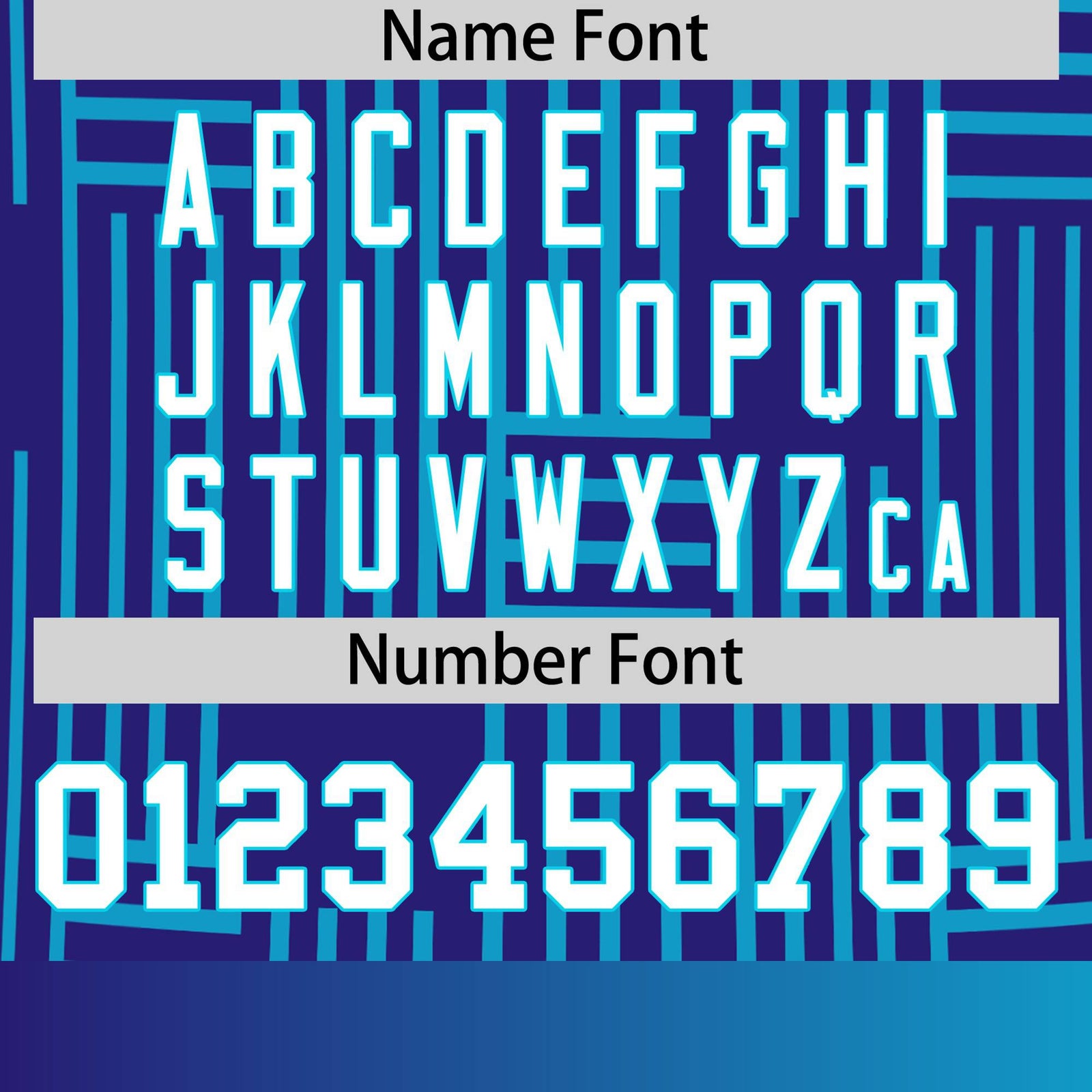 Custom Purple-Sky Blue Personalized Line Pattern Performance T-Shirt