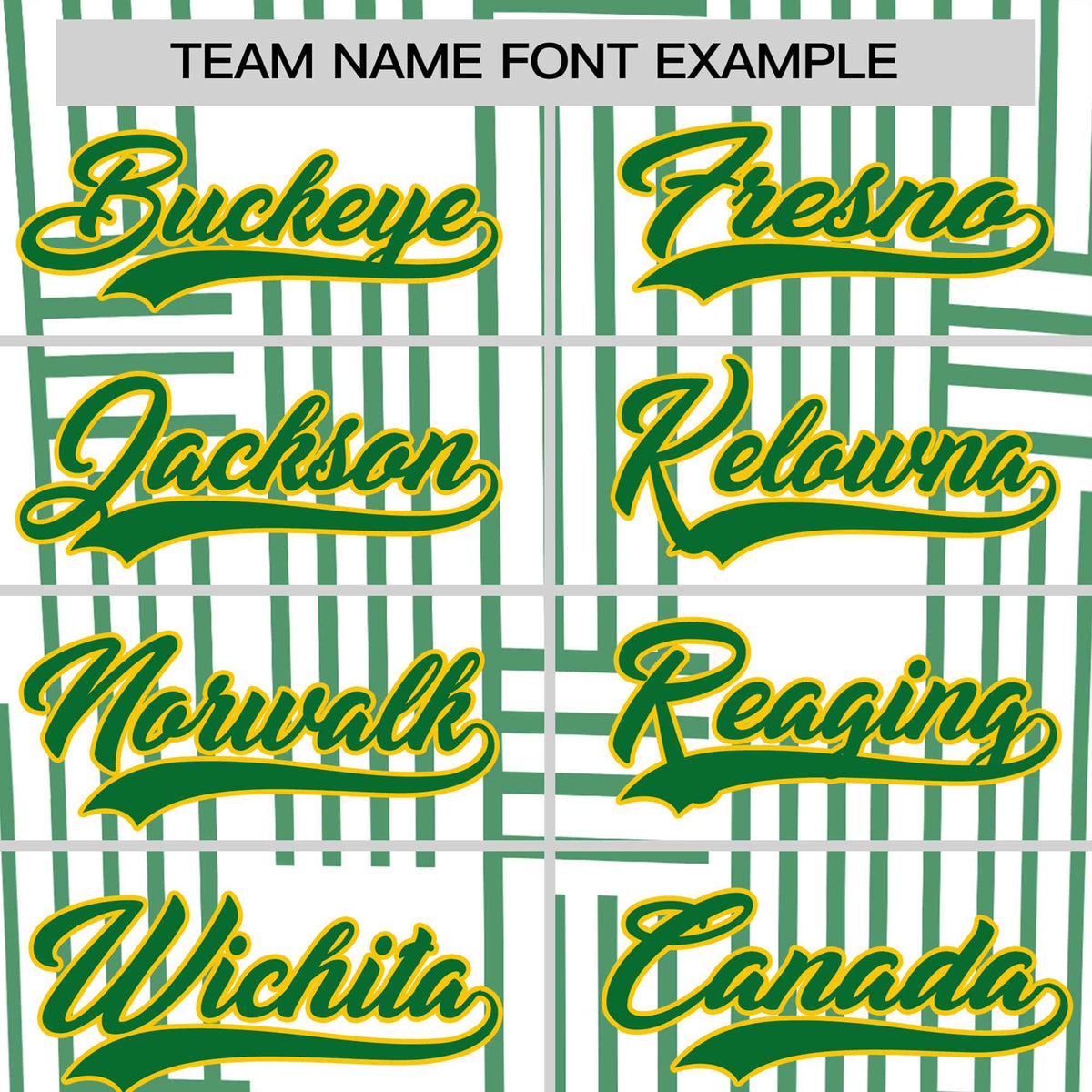 Custom White-Kelly Green Personalized Line Pattern Performance T-Shirt