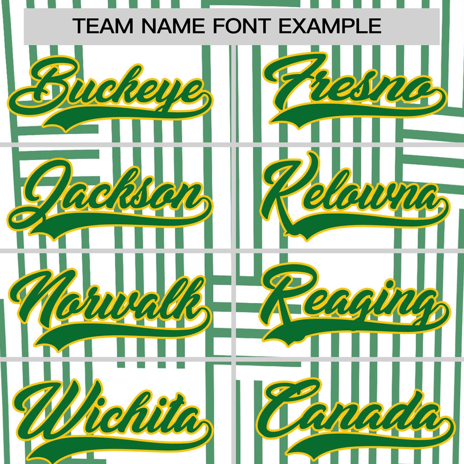 Custom White-Kelly Green Personalized Line Pattern Performance T-Shirt