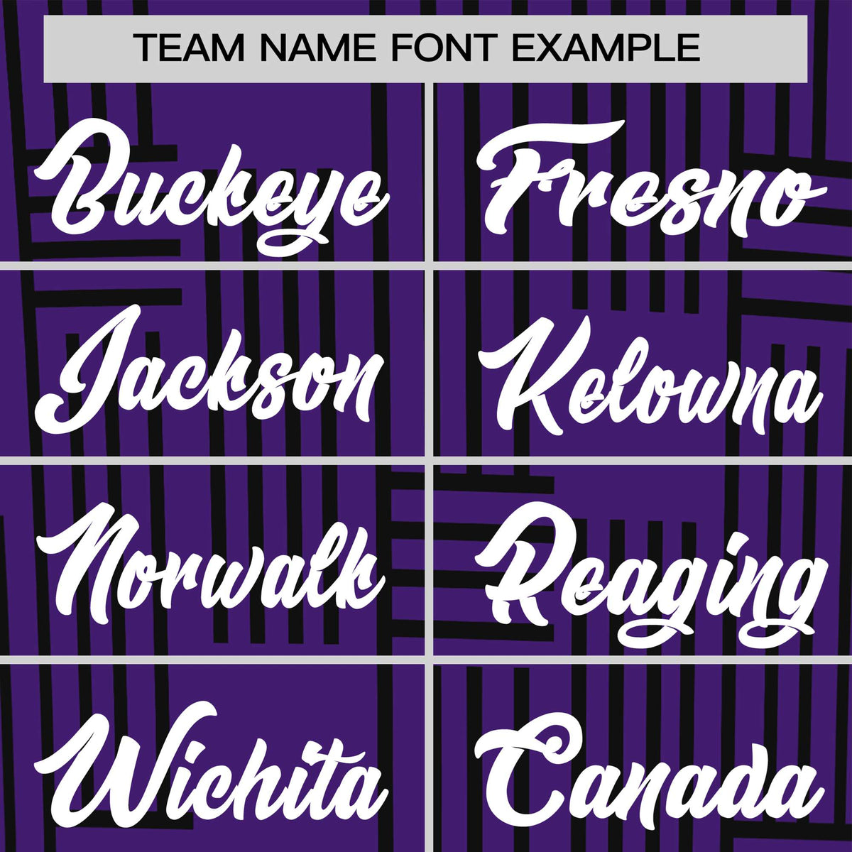 Custom Purple Black Personalized Line Pattern Performance T-Shirt