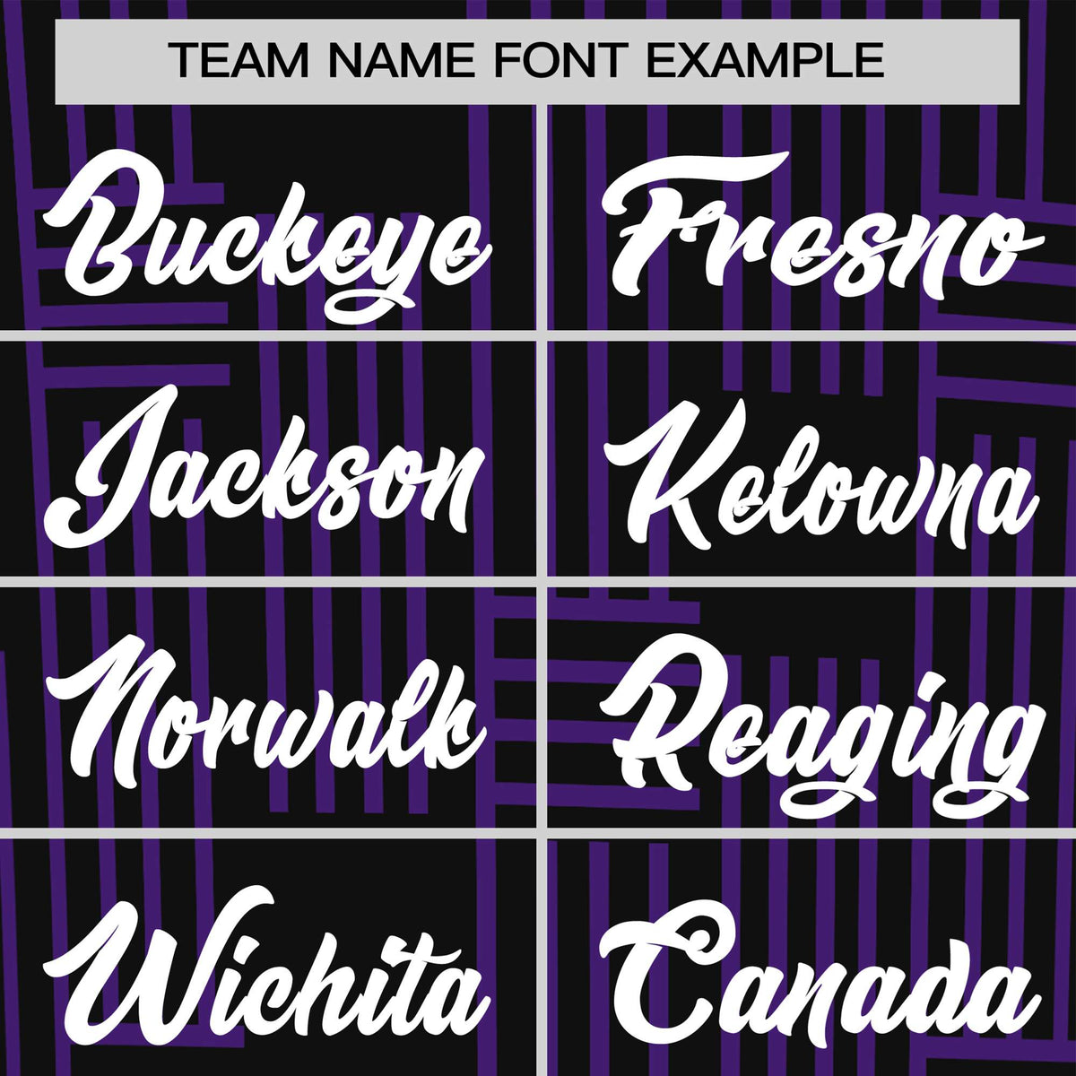 Custom Black Purple Personalized Line Pattern Performance T-Shirt