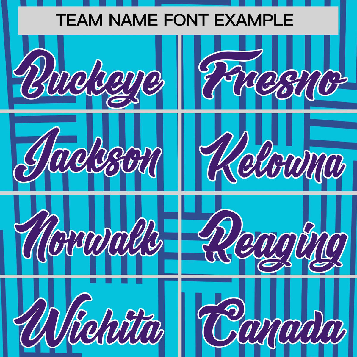 Custom Sky Blue-Purple Personalized Line Pattern Performance T-Shirt