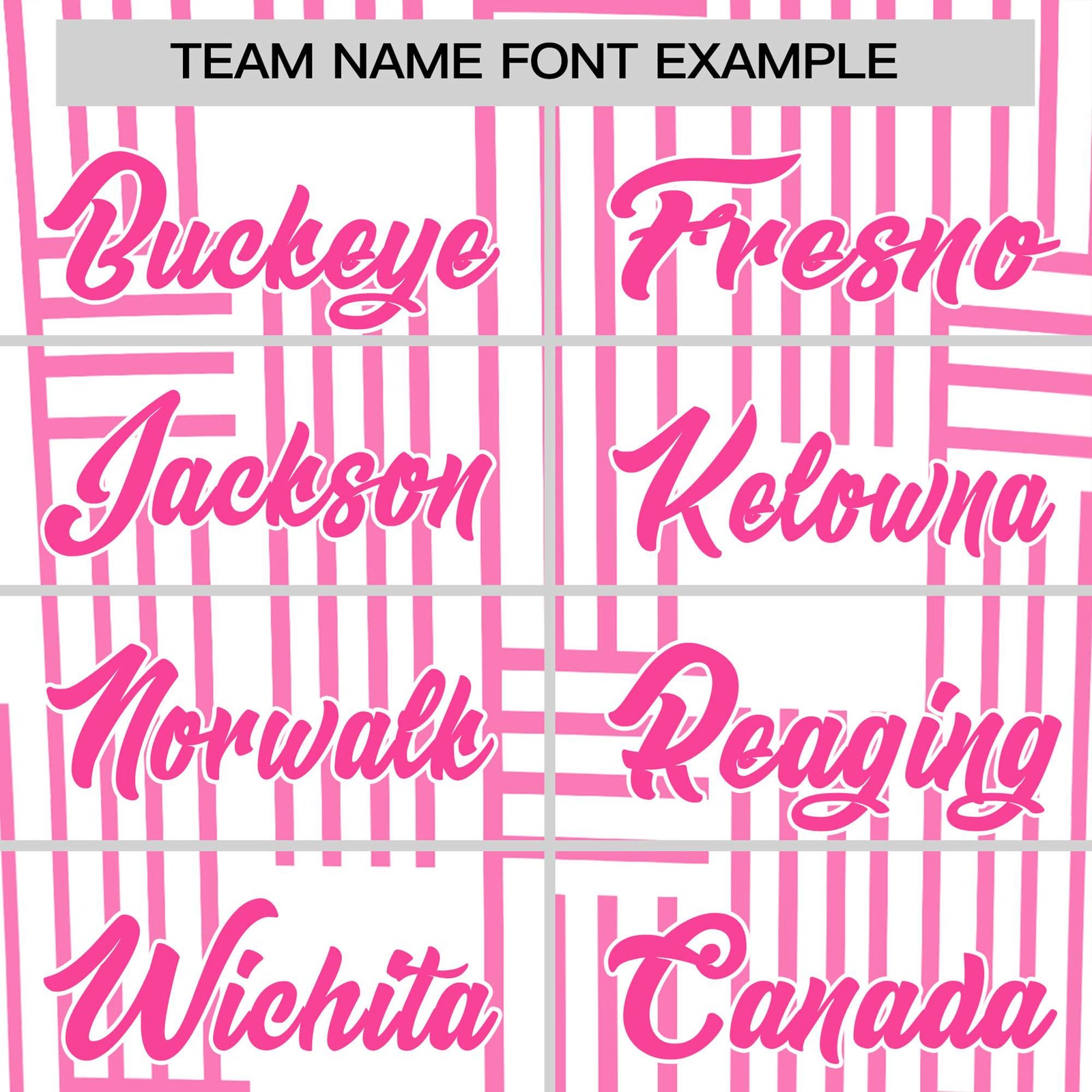 Custom White Pink Personalized Line Pattern Performance T-Shirt